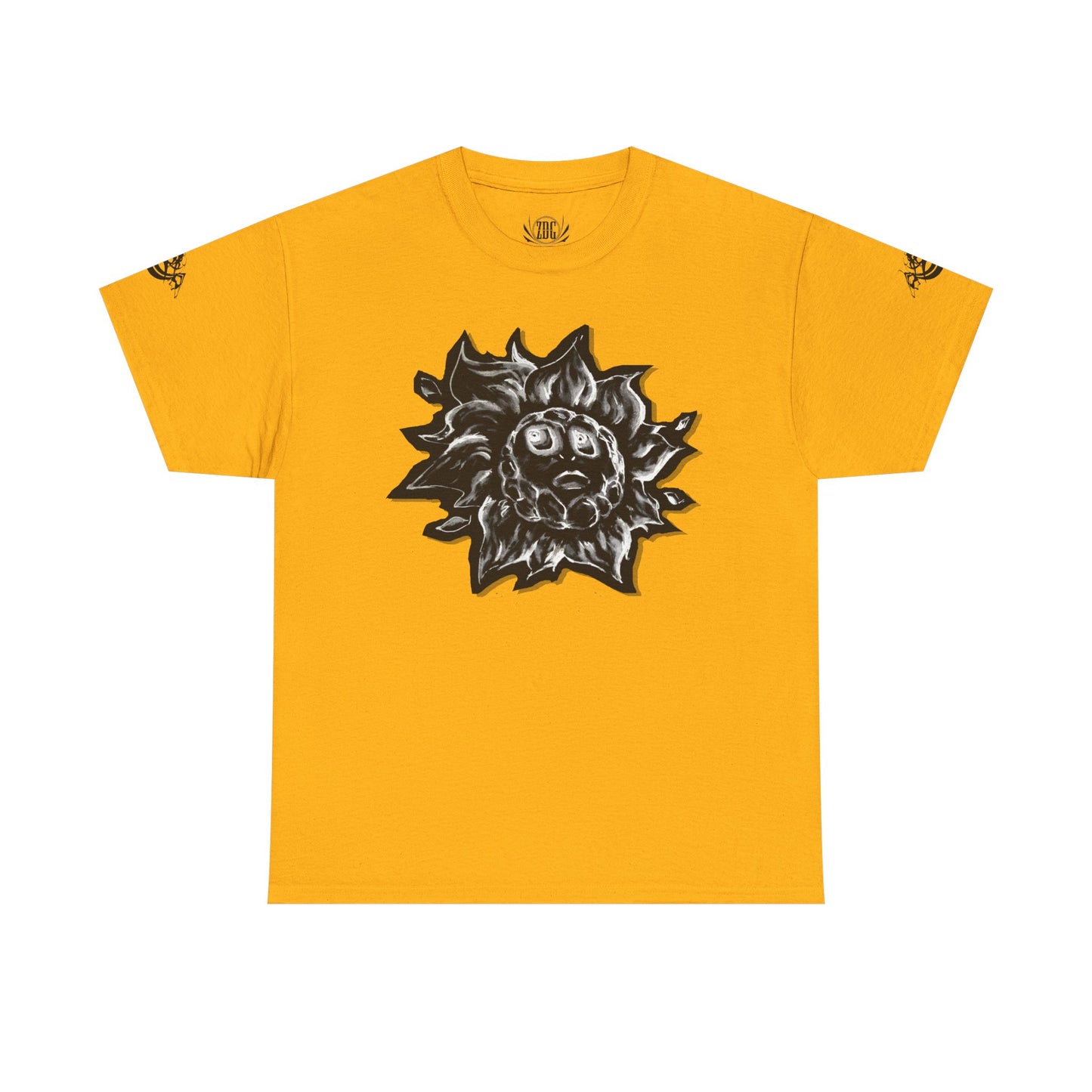 Sun Flower Abstract Tee