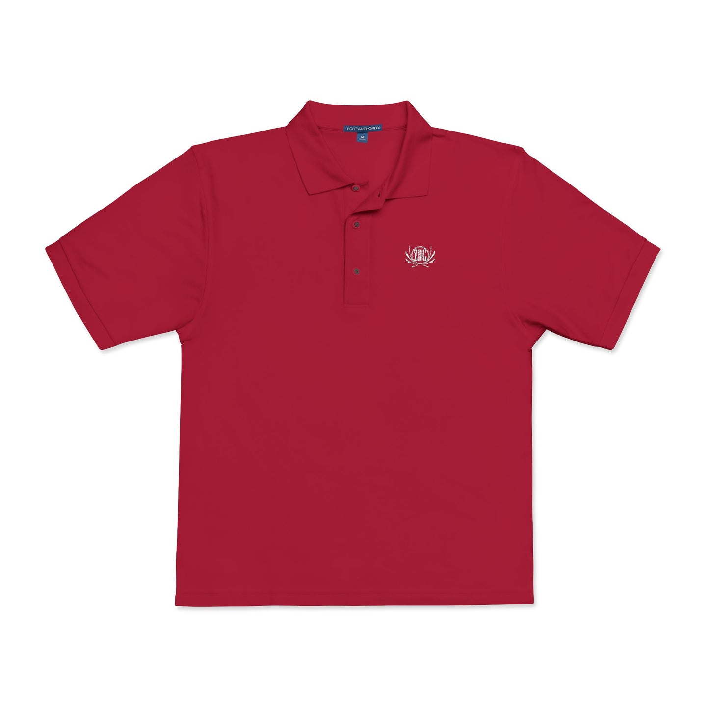 Men's Embroidered ZDG Polo Shirt (Dark)
