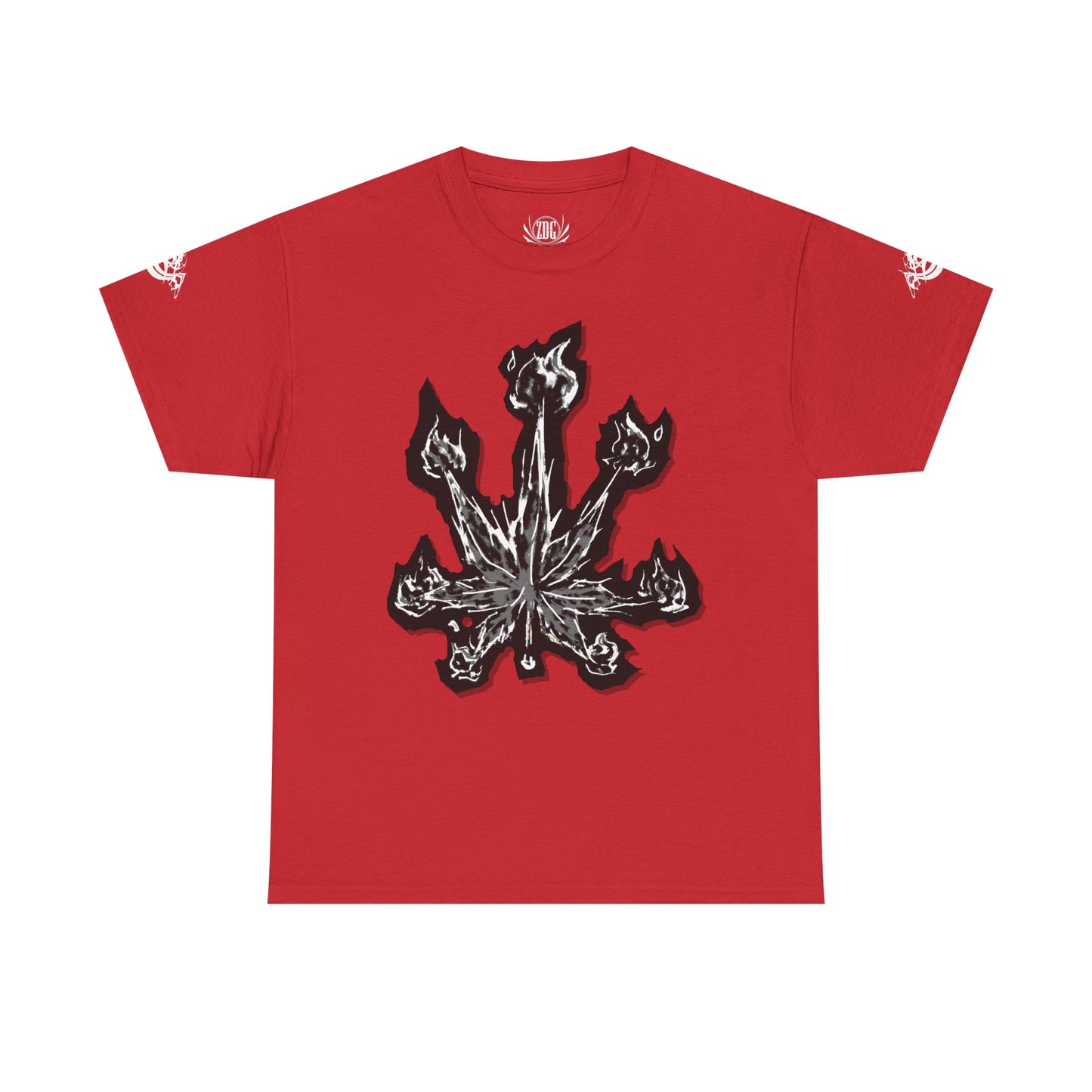 Burning Kush Abstract Tee