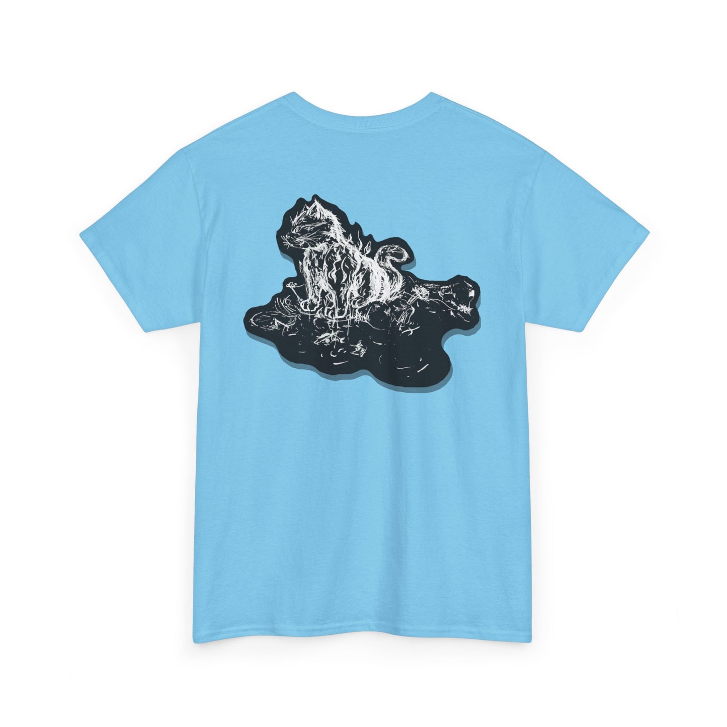Cat Flames LaRose Style Tee
