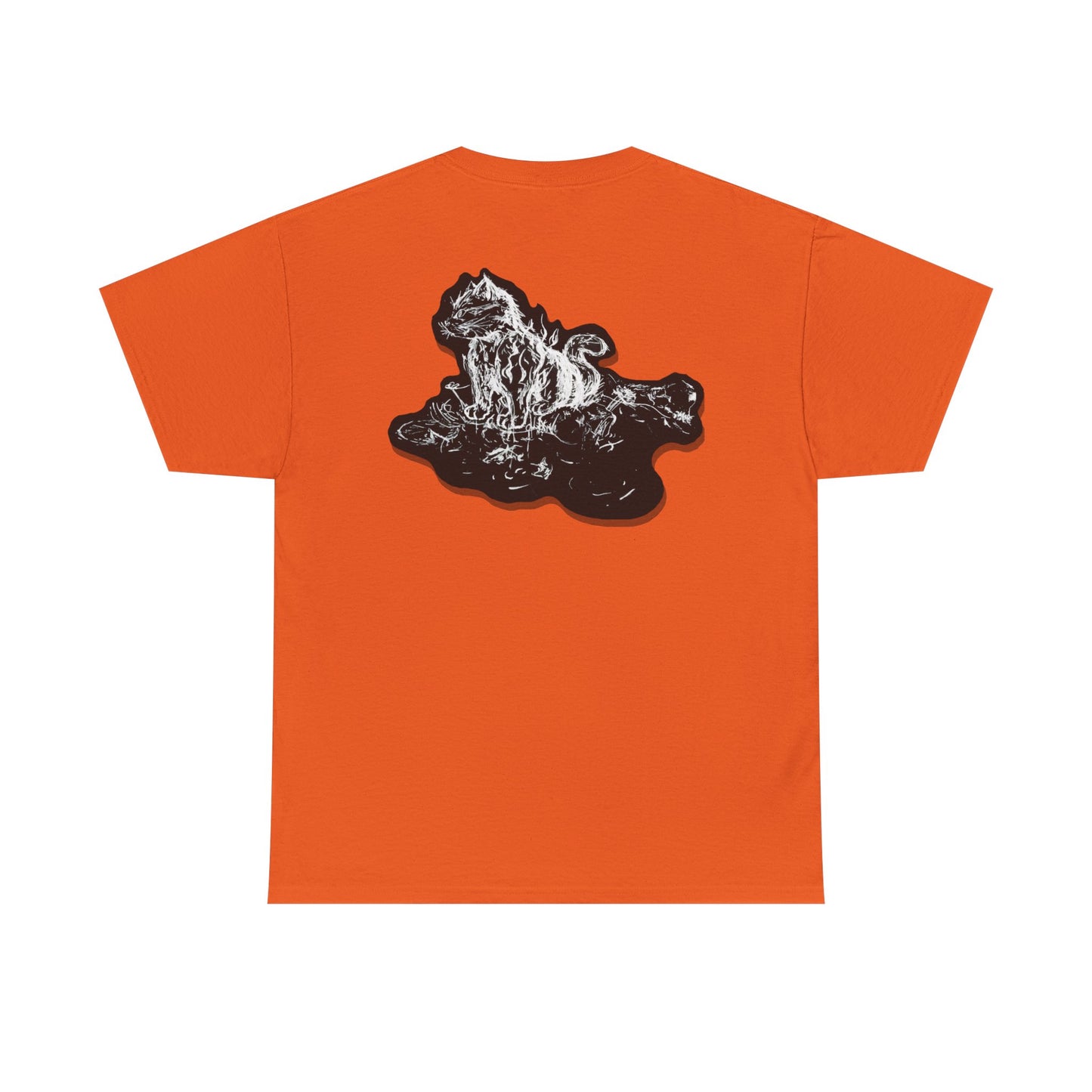 Cat Flames LaRose Style Tee