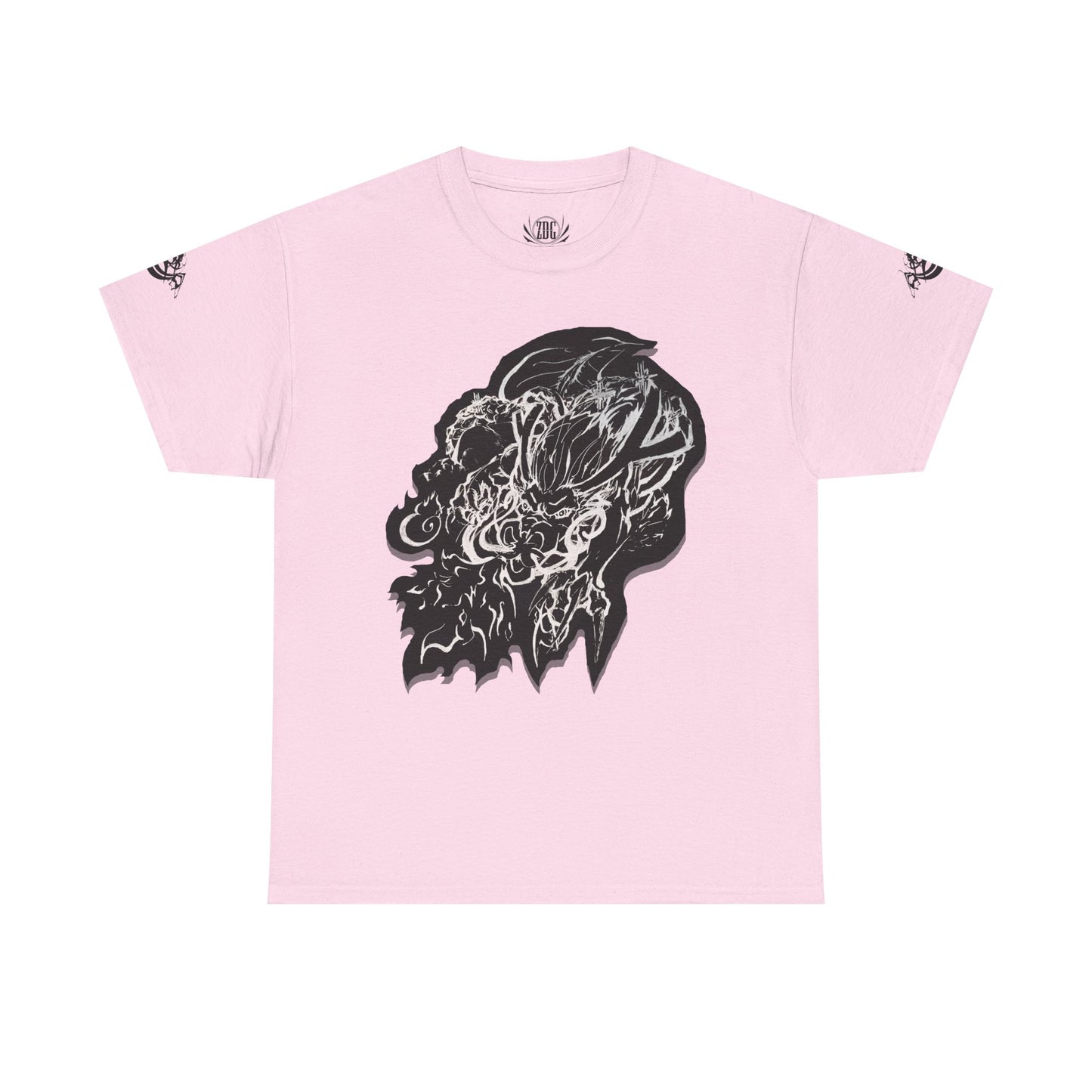 Dragon Flames Abstract Tee