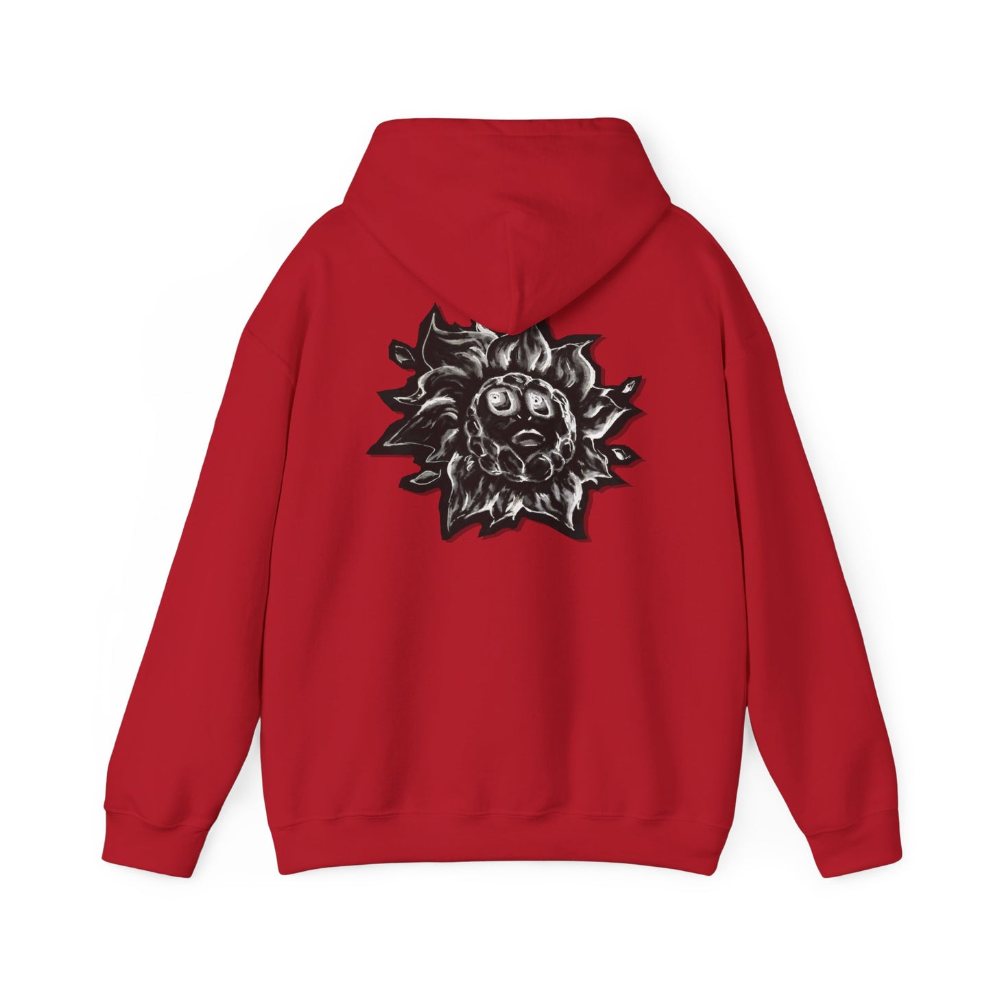 Sun Flower Basic Hooded Sweatshirt