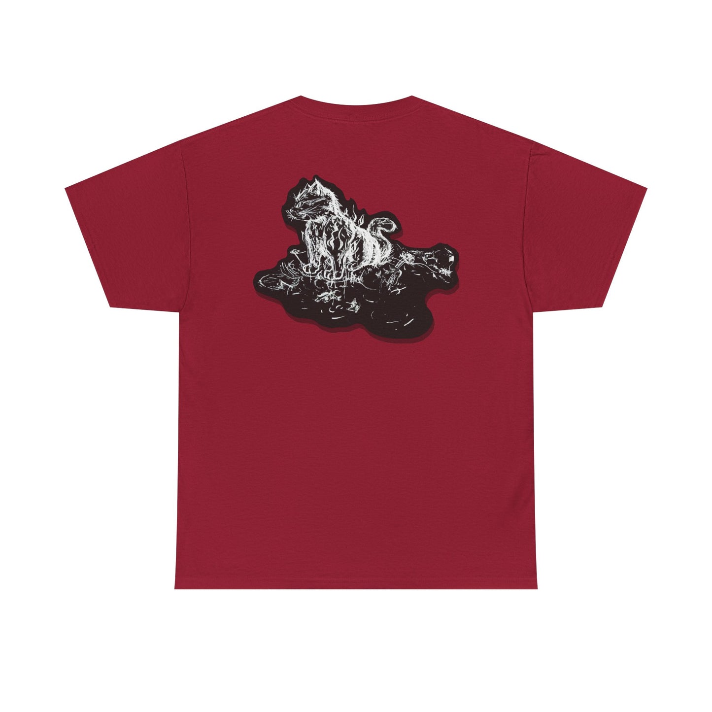 Cat Flames LaRose Style Tee