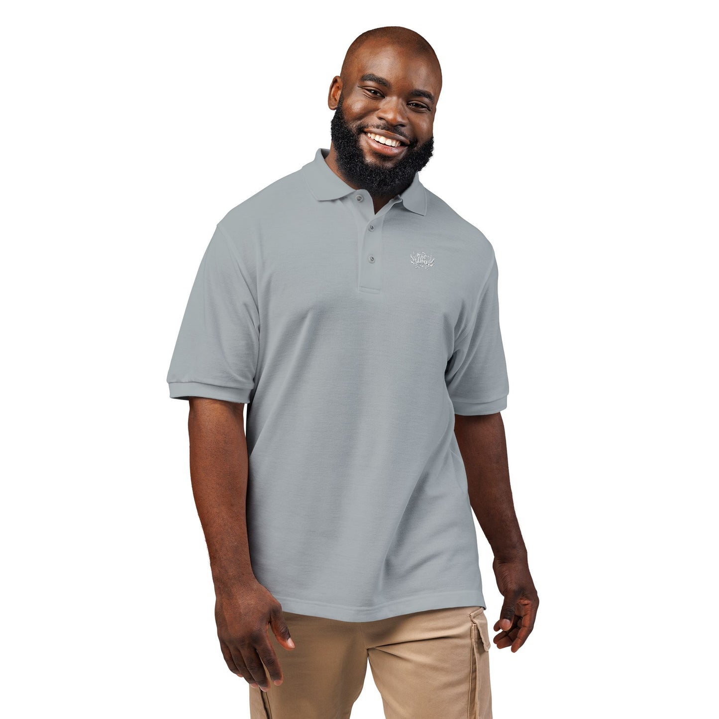 Men's Embroidered ZDG Polo Shirt (Dark)