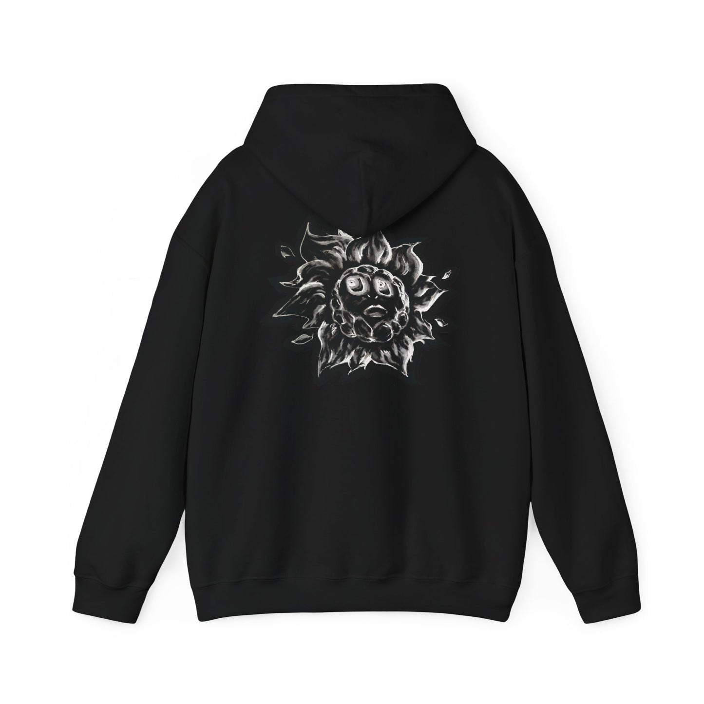 Sun Flower Basic Hooded Sweatshirt