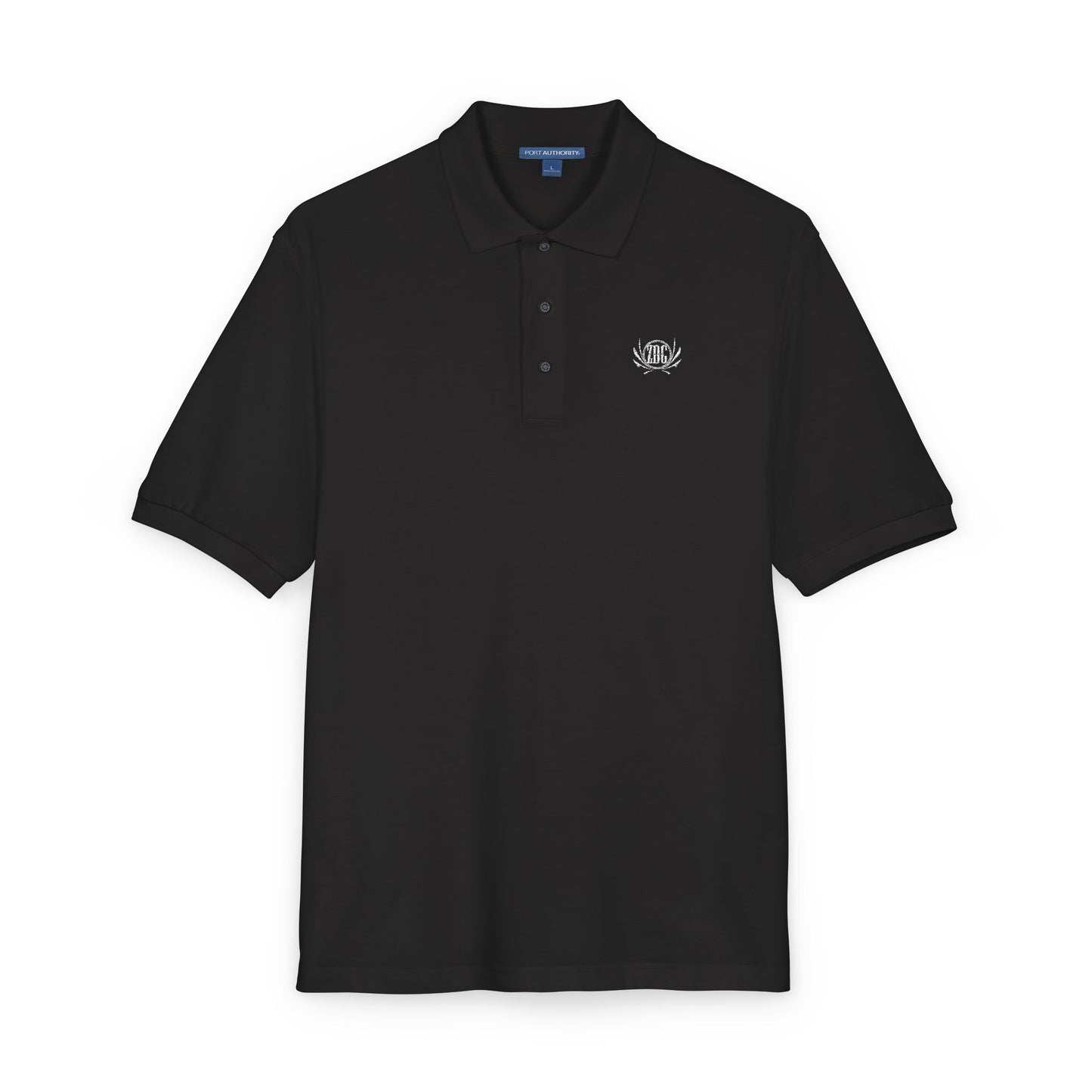 Men's Embroidered ZDG Polo Shirt (Dark)