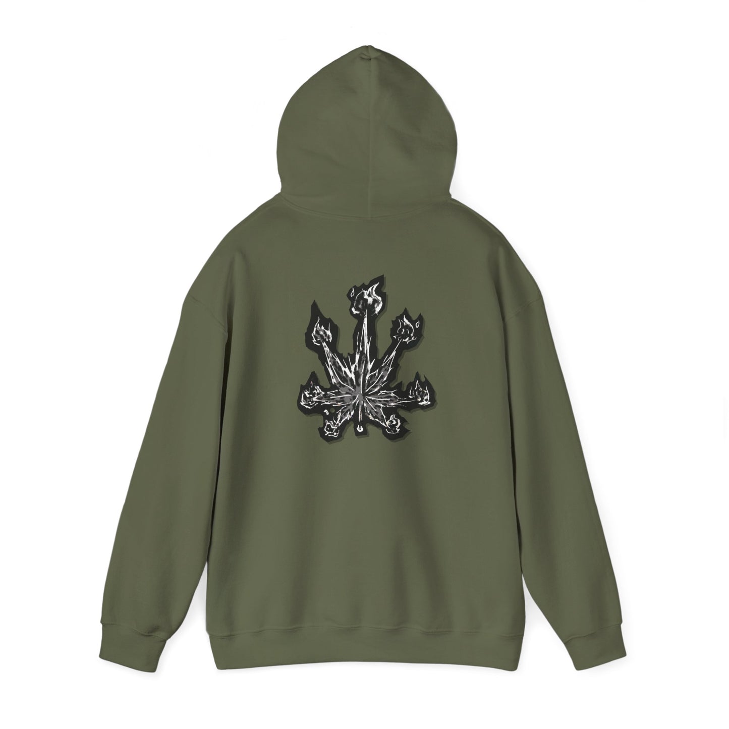 Burning Kush Hooded Sweatshirt