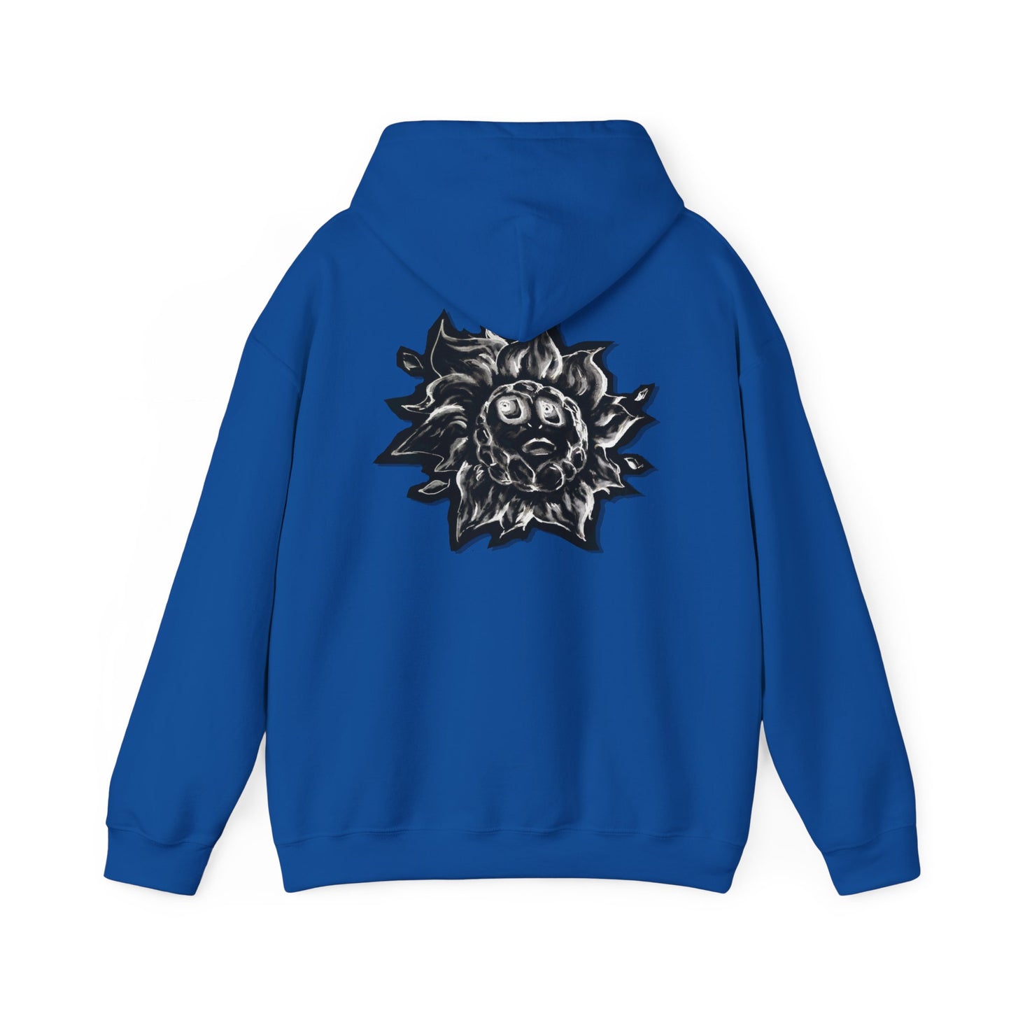 Sun Flower Basic Hooded Sweatshirt