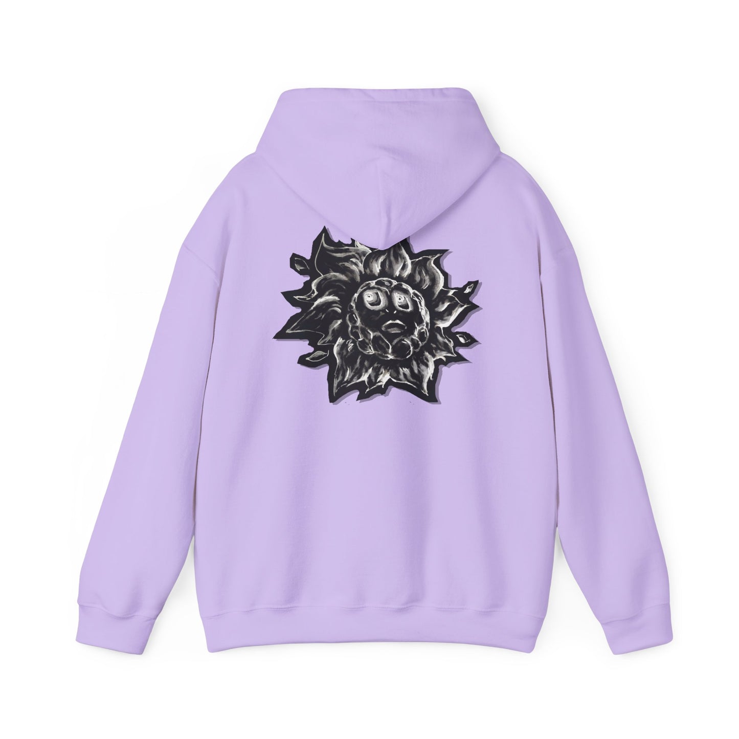 Sun Flower Basic Hooded Sweatshirt