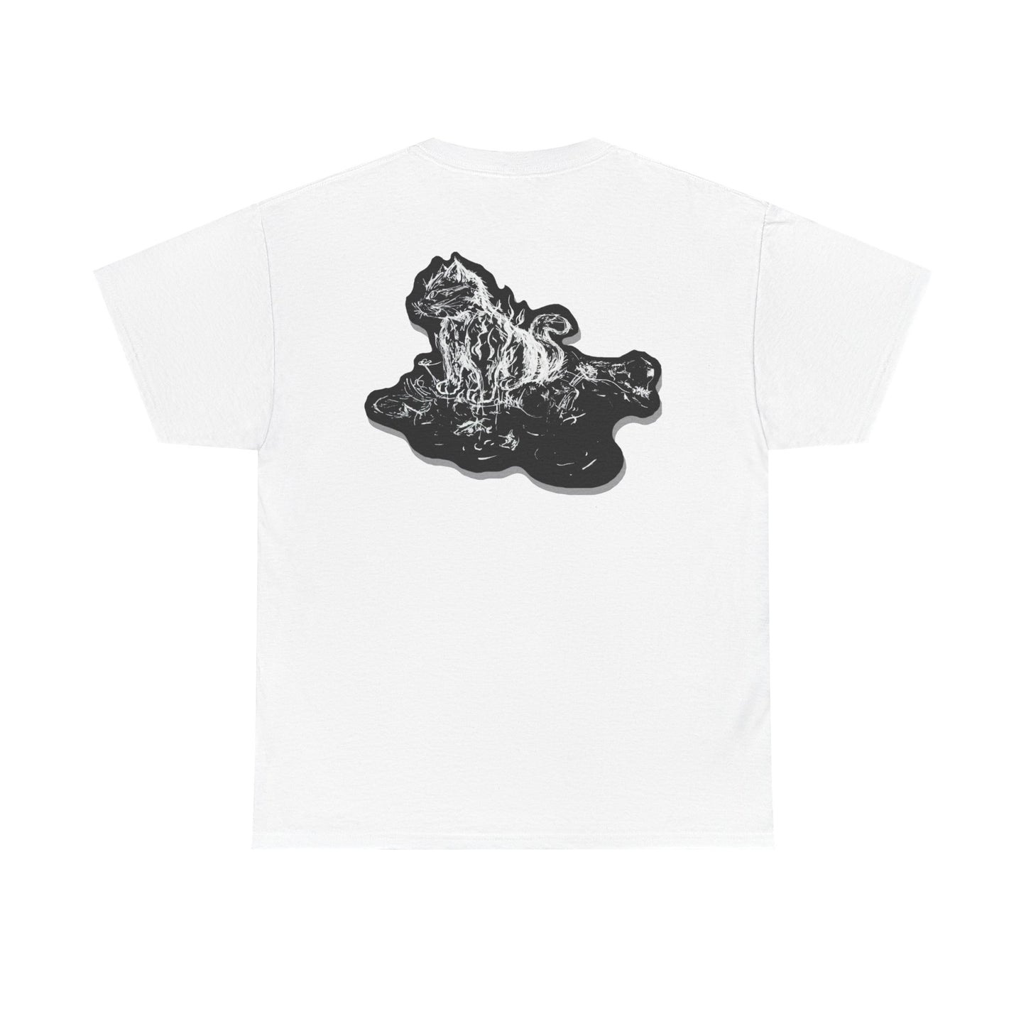 Cat Flames LaRose Style Tee