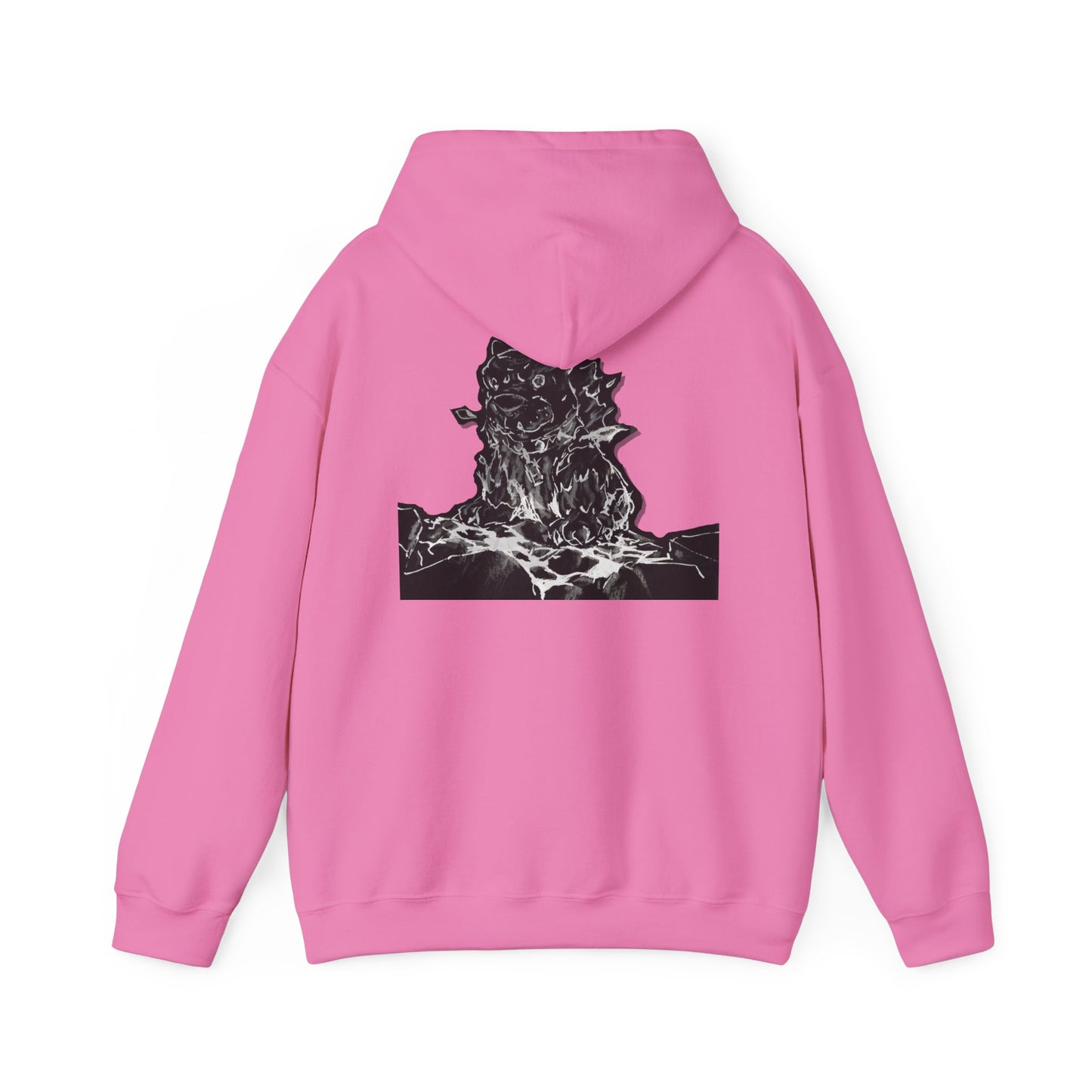 Flames Dog Hooded Sweatshirt