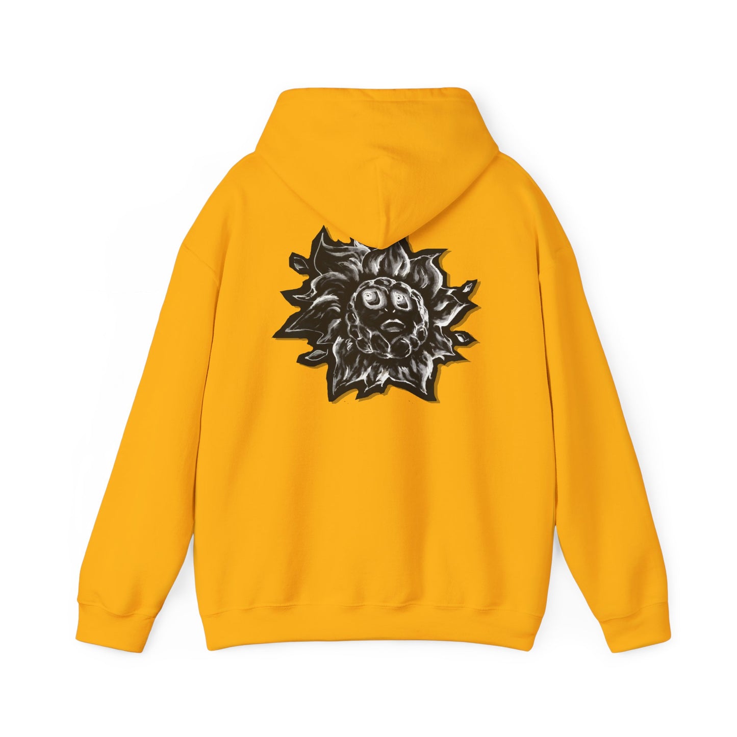 Sun Flower Basic Hooded Sweatshirt