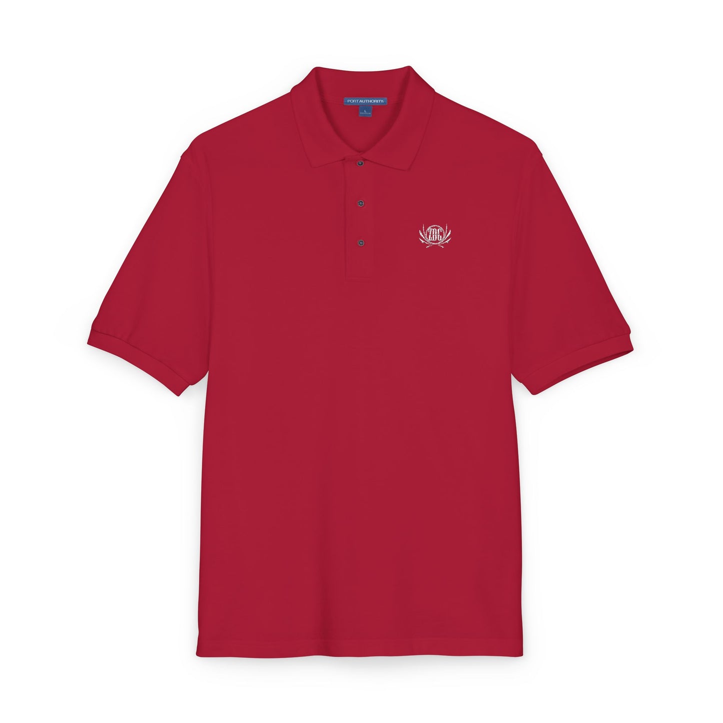 Men's Embroidered ZDG Polo Shirt (Dark)
