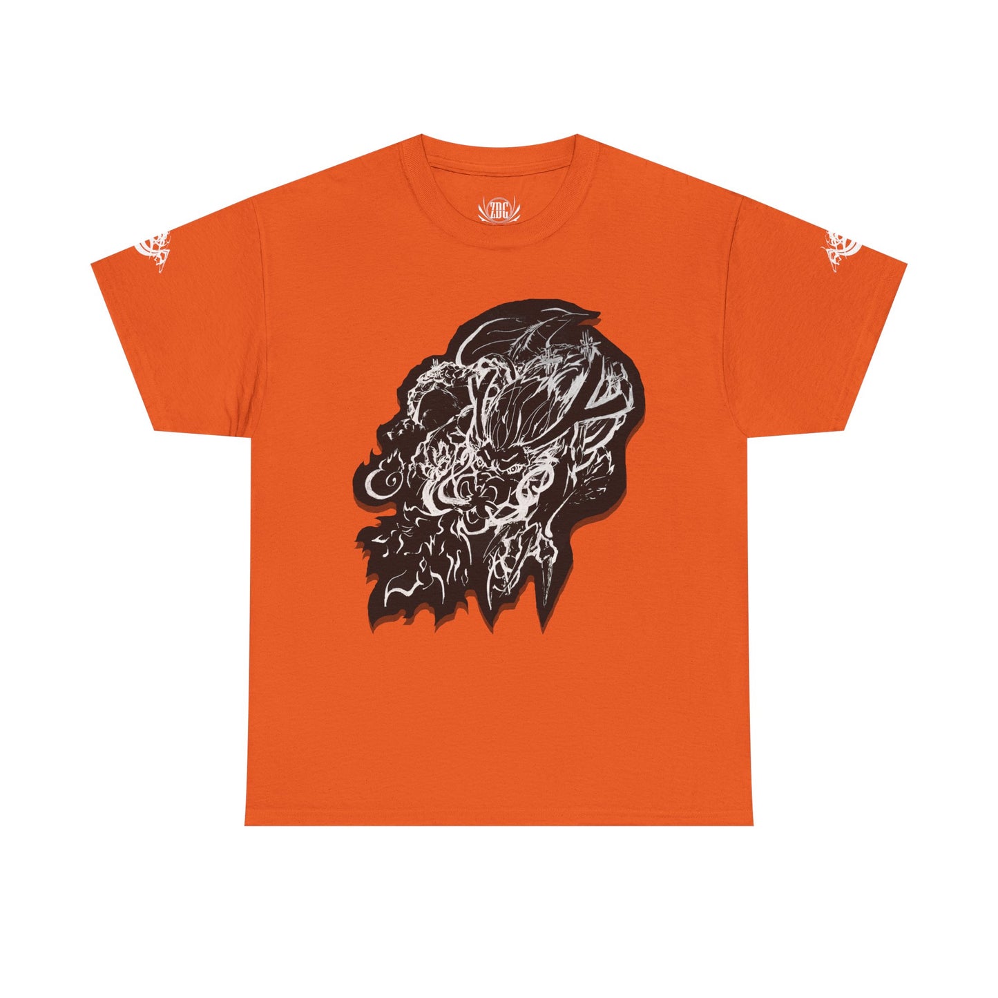 Dragon Flames Abstract Tee