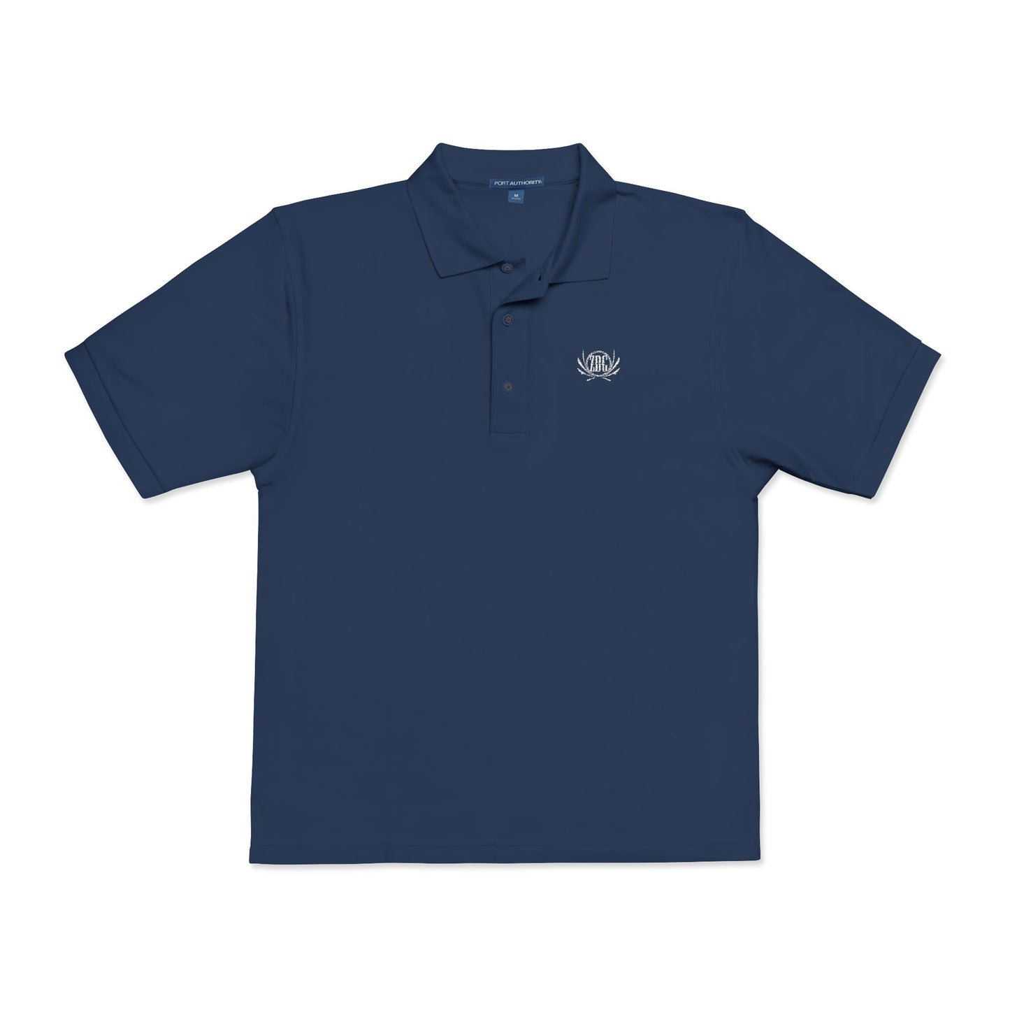 Men's Embroidered ZDG Polo Shirt (Dark)