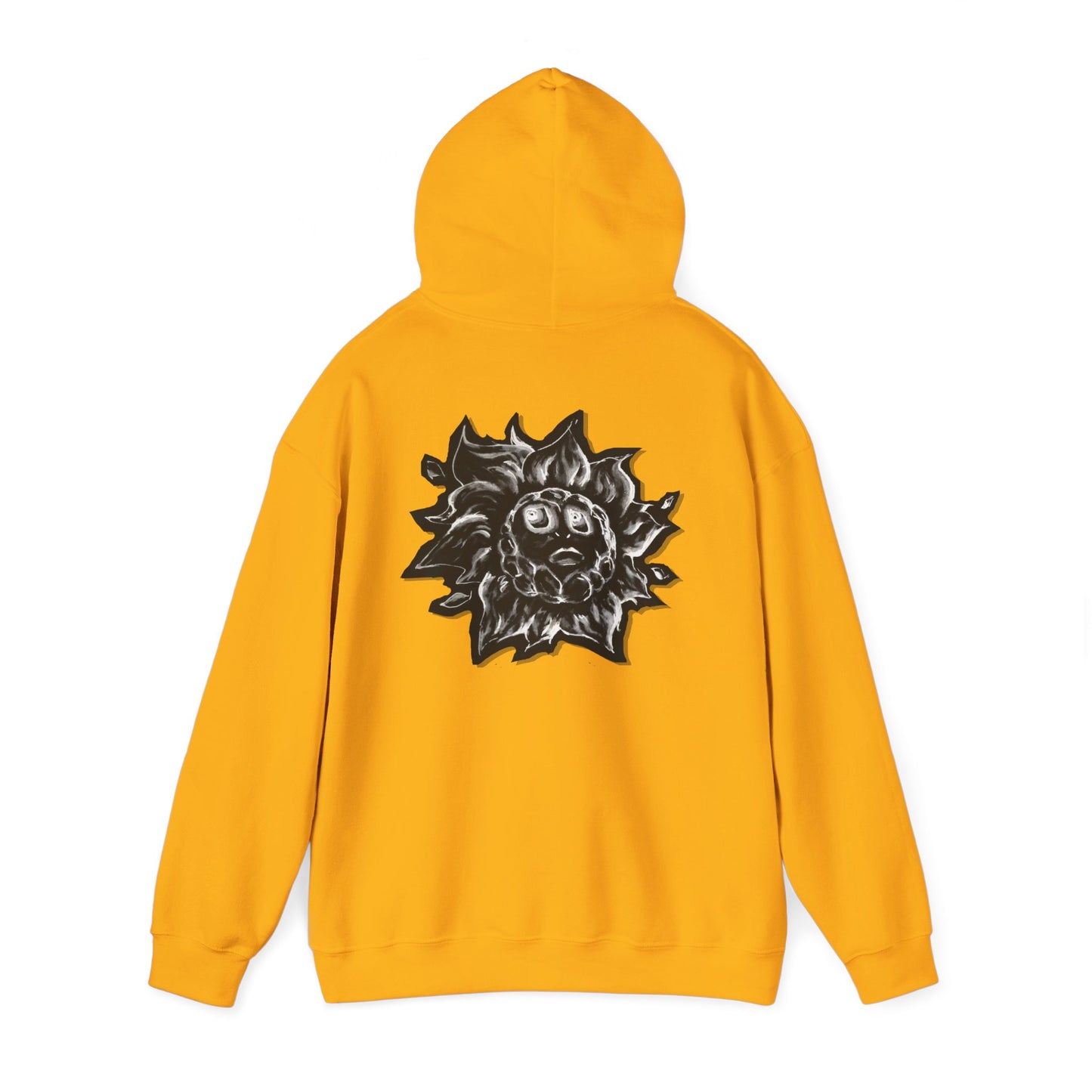 Sun Flower Basic Hooded Sweatshirt