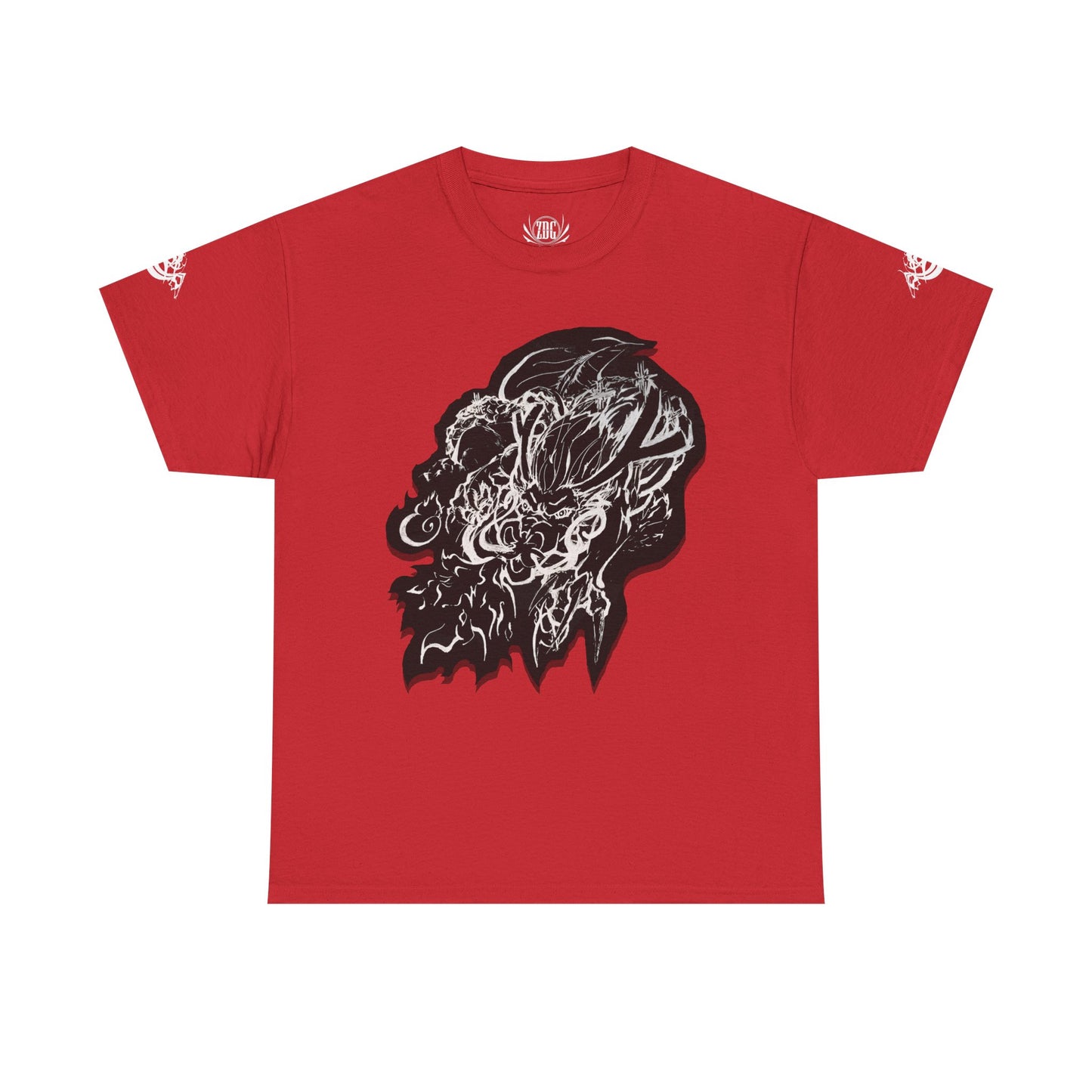 Dragon Flames Abstract Tee