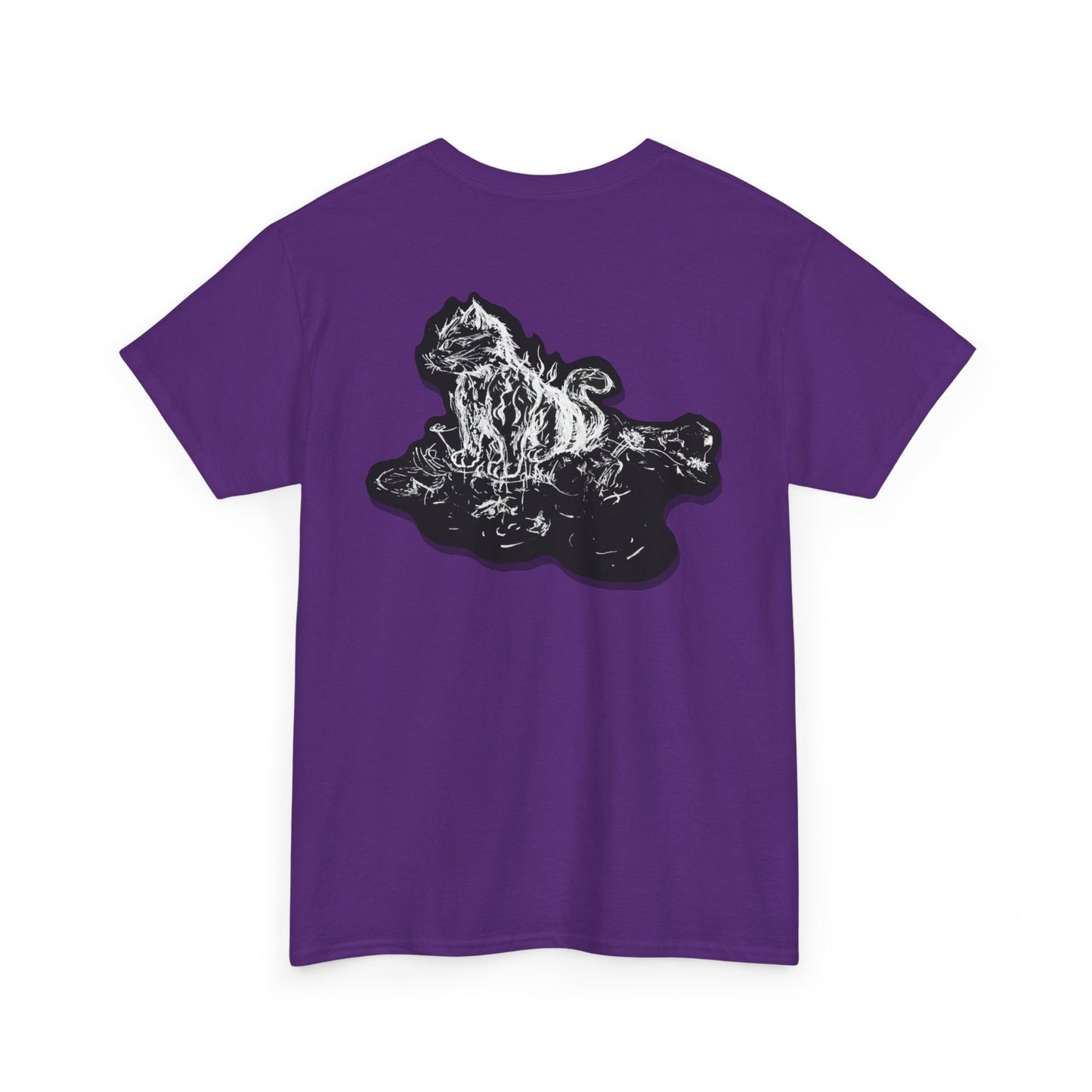 Cat Flames LaRose Style Tee