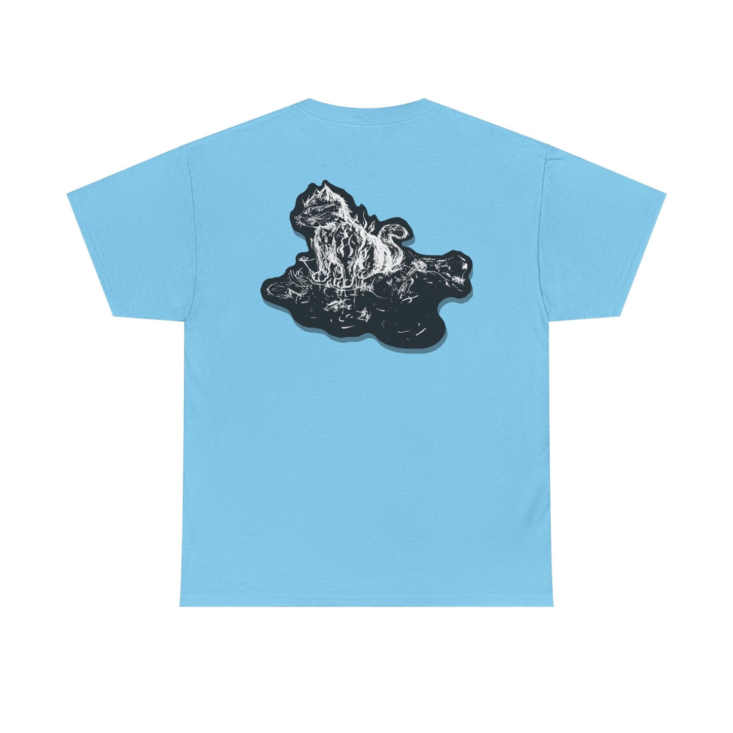 Cat Flames LaRose Style Tee