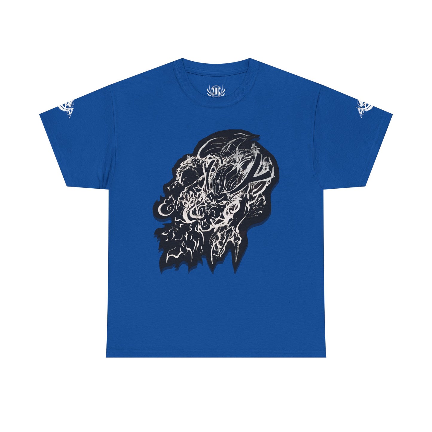 Dragon Flames Abstract Tee