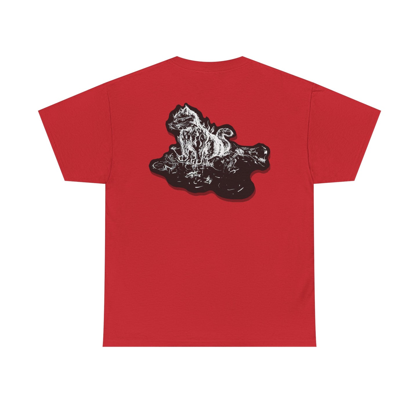 Cat Flames LaRose Style Tee