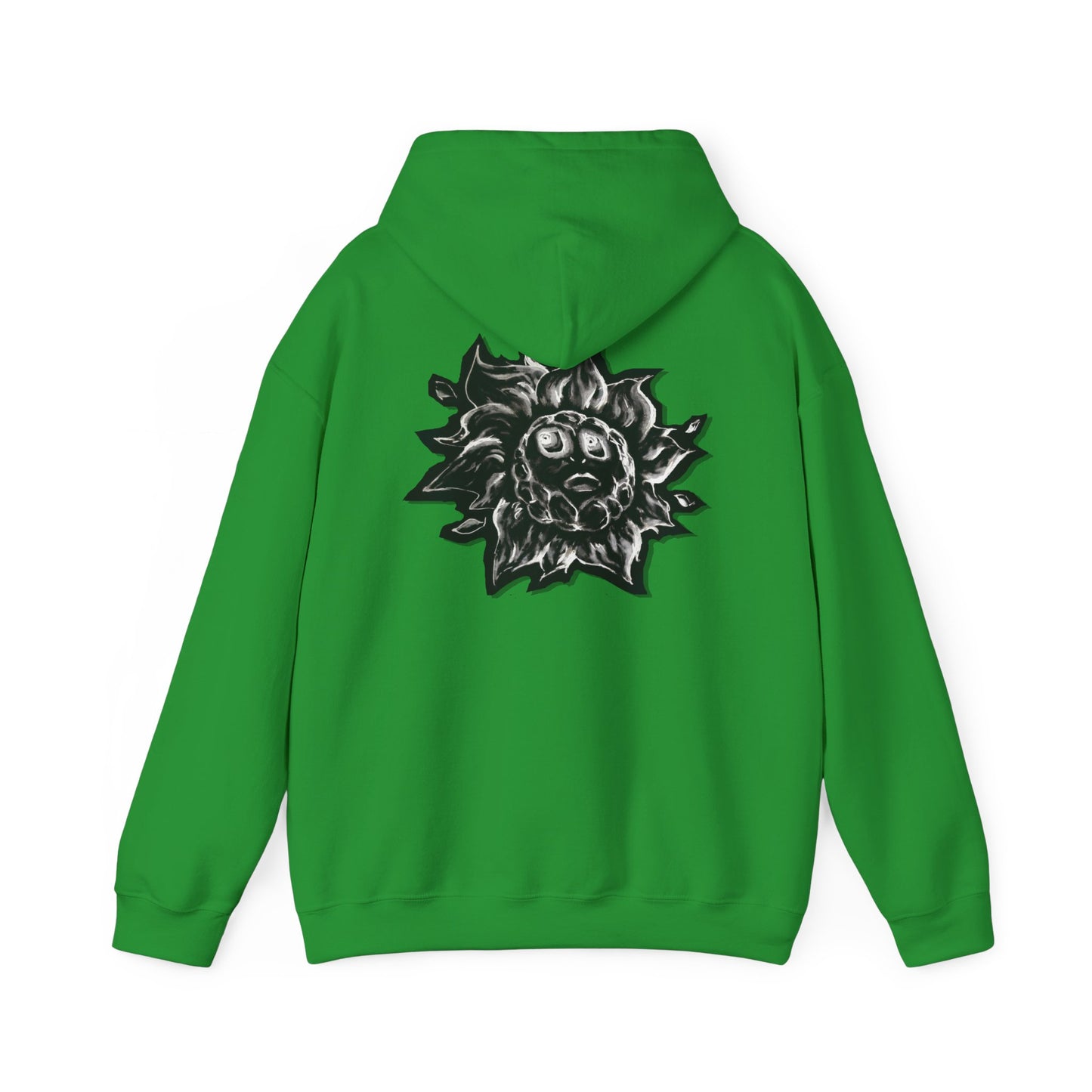 Sun Flower Basic Hooded Sweatshirt