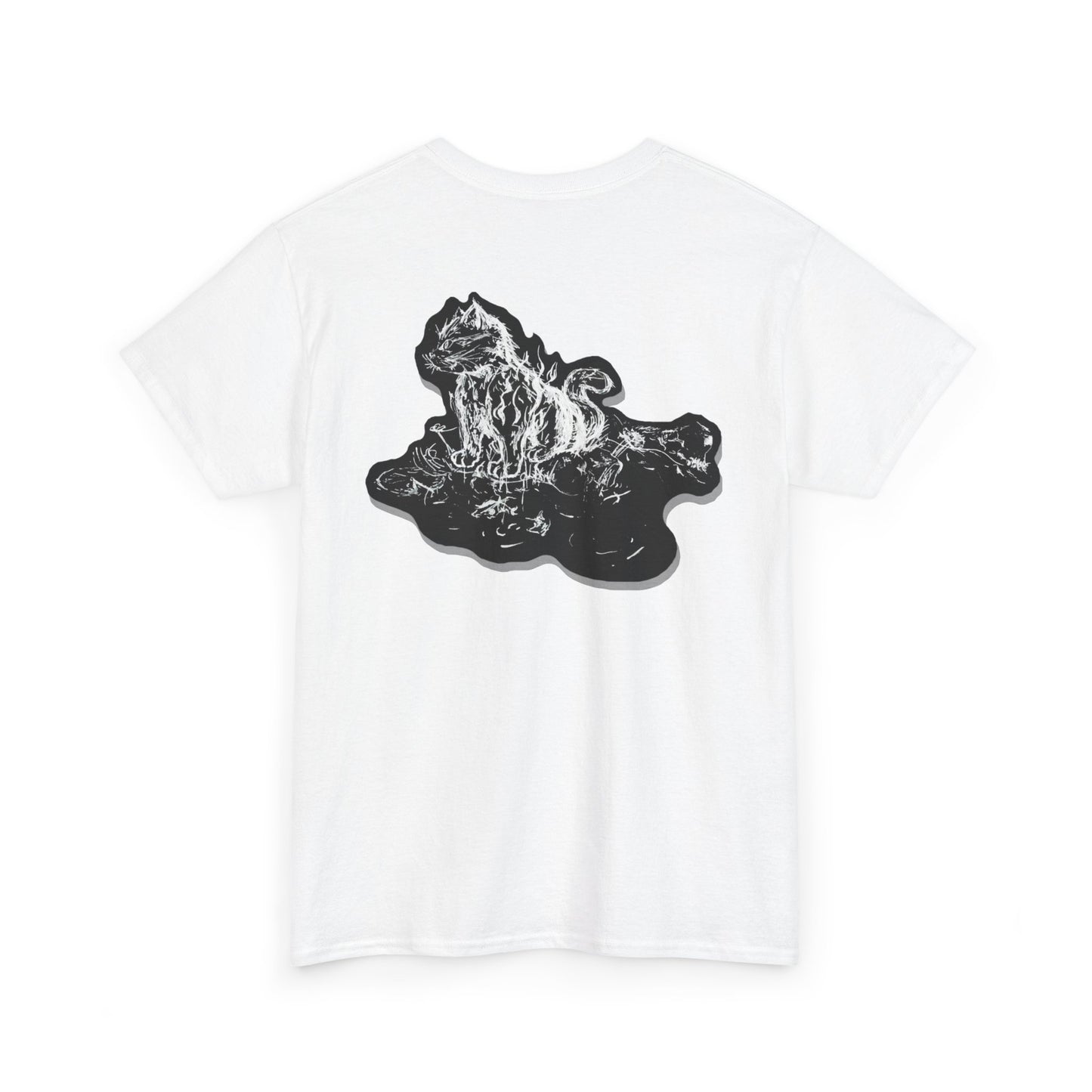 Cat Flames LaRose Style Tee