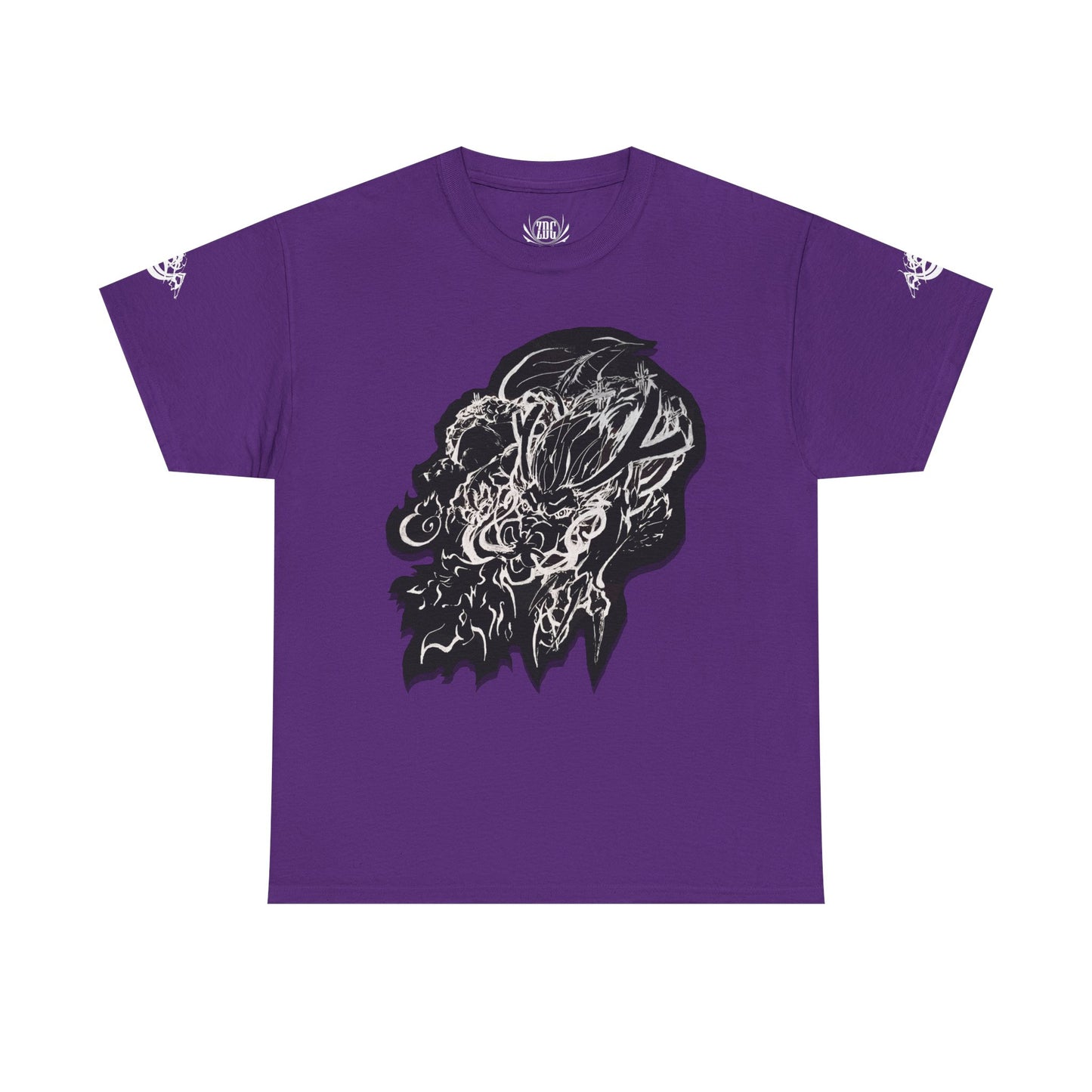 Dragon Flames Abstract Tee