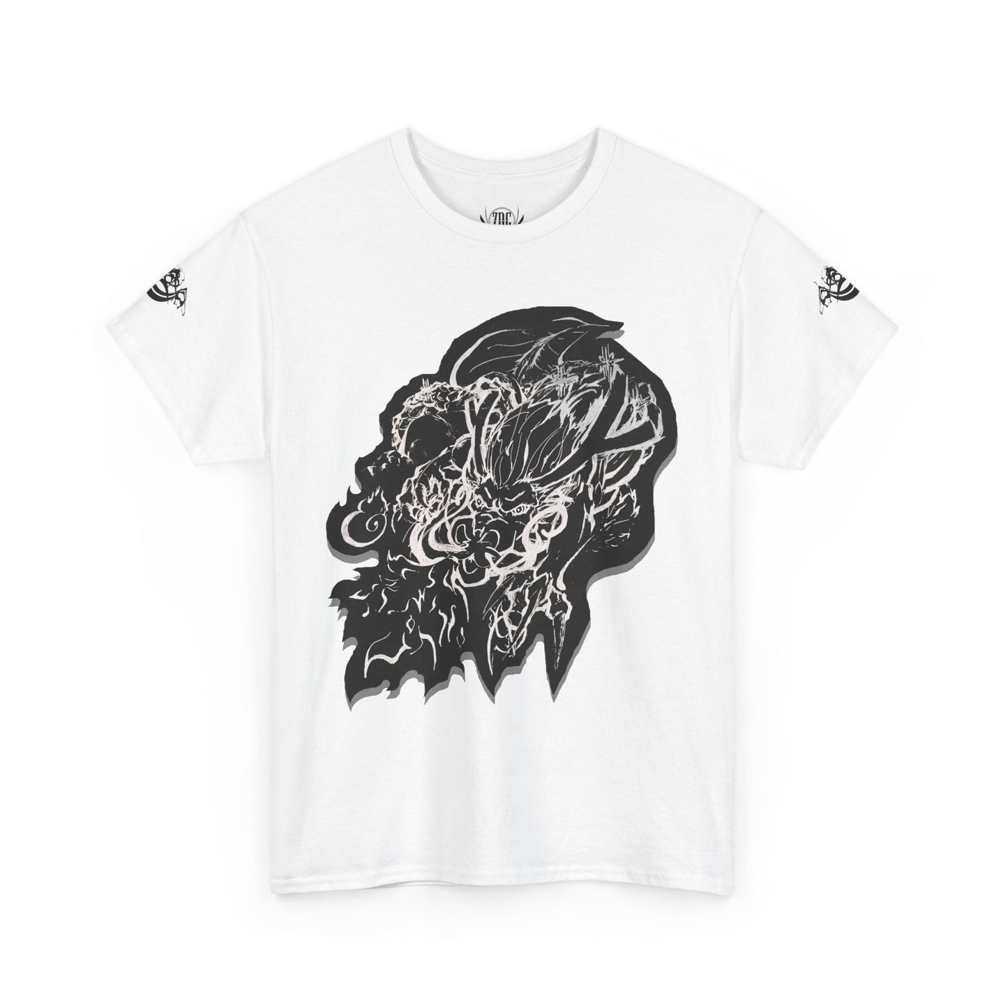 Dragon Flames Abstract Tee
