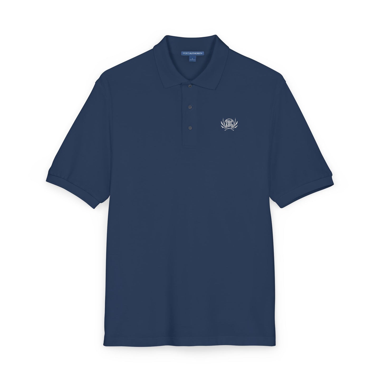 Men's Embroidered ZDG Polo Shirt (Dark)