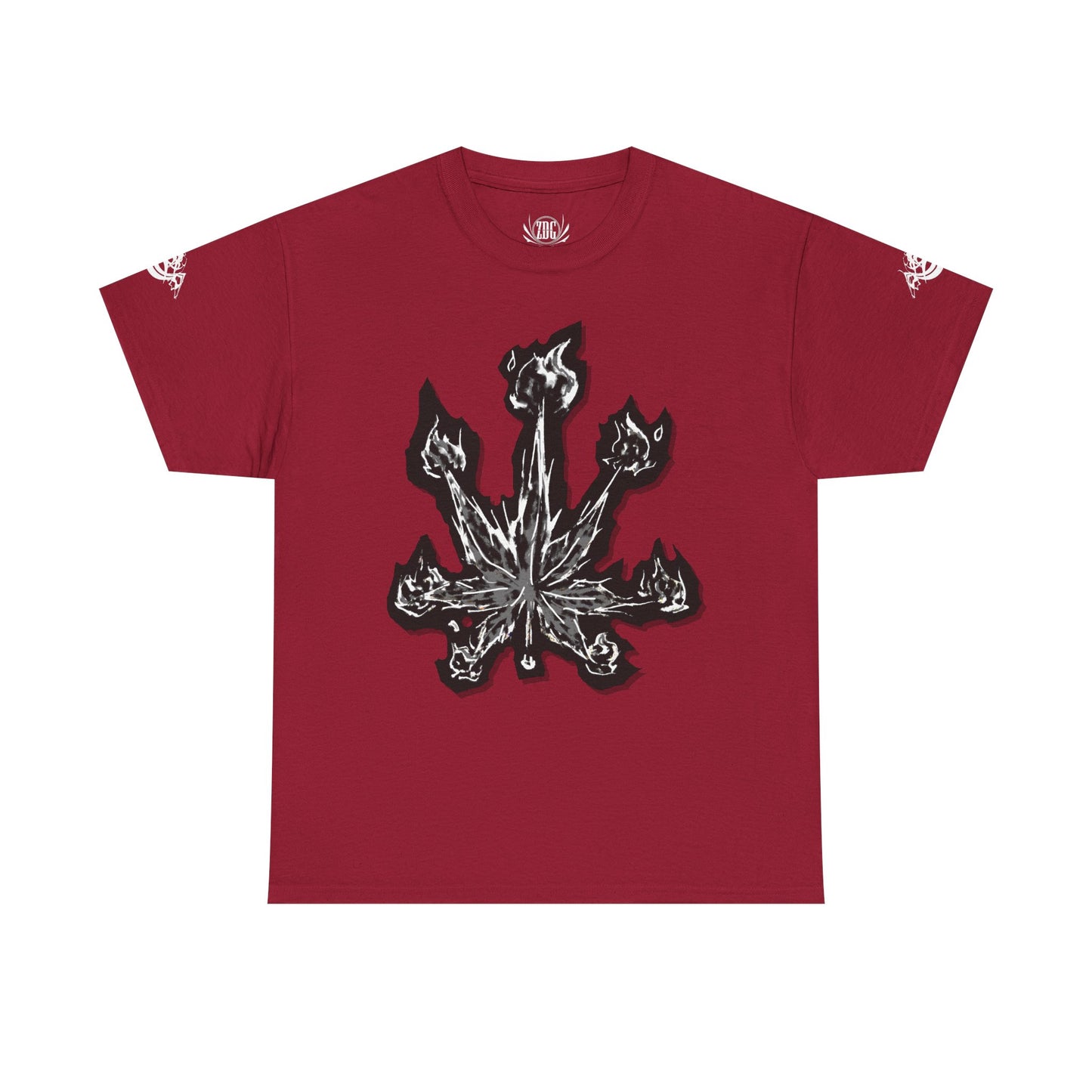 Burning Kush Abstract Tee