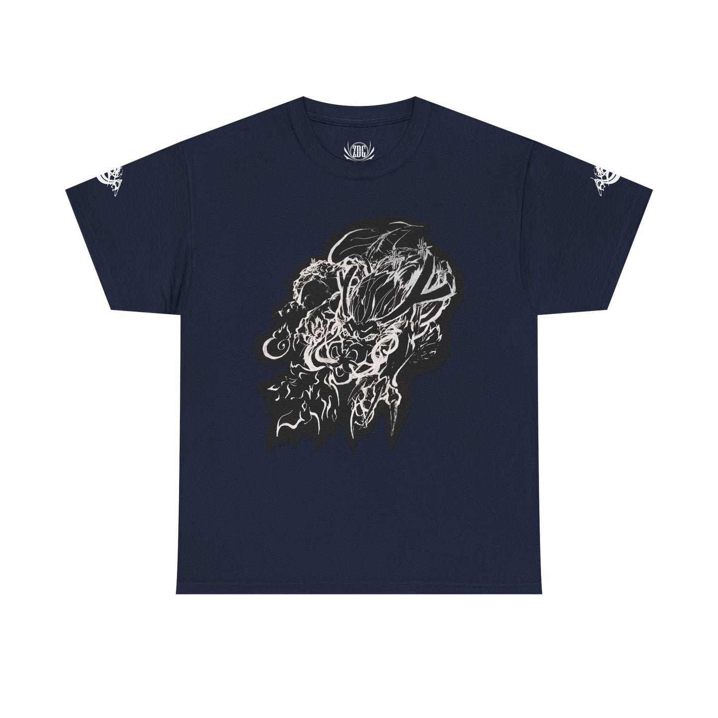 Dragon Flames Abstract Tee