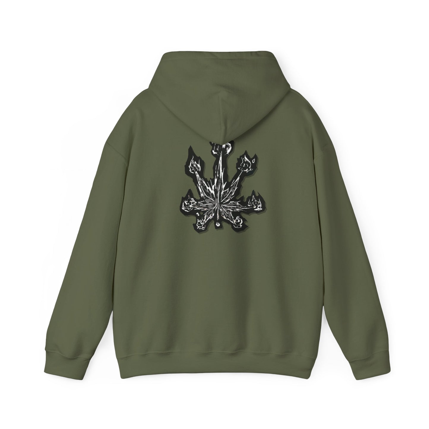 Burning Kush Hooded Sweatshirt