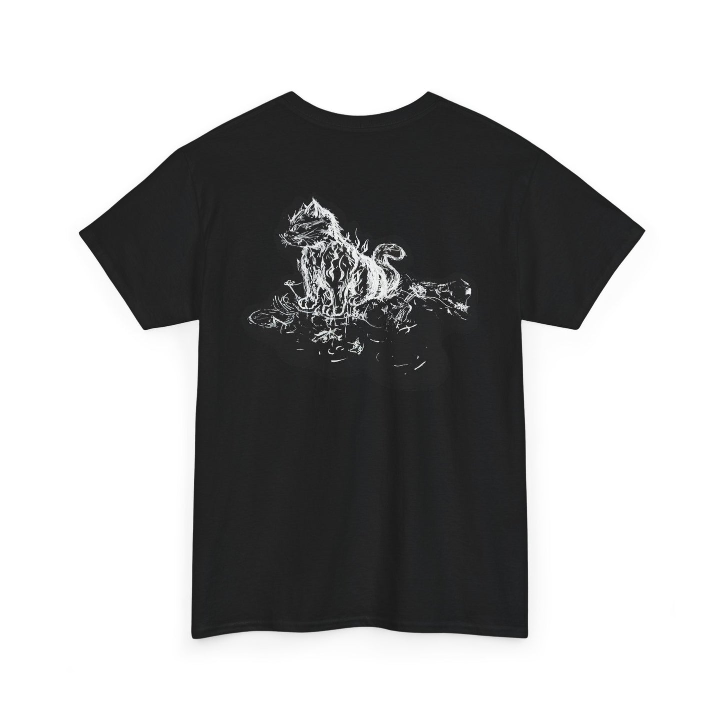Cat Flames LaRose Style Tee