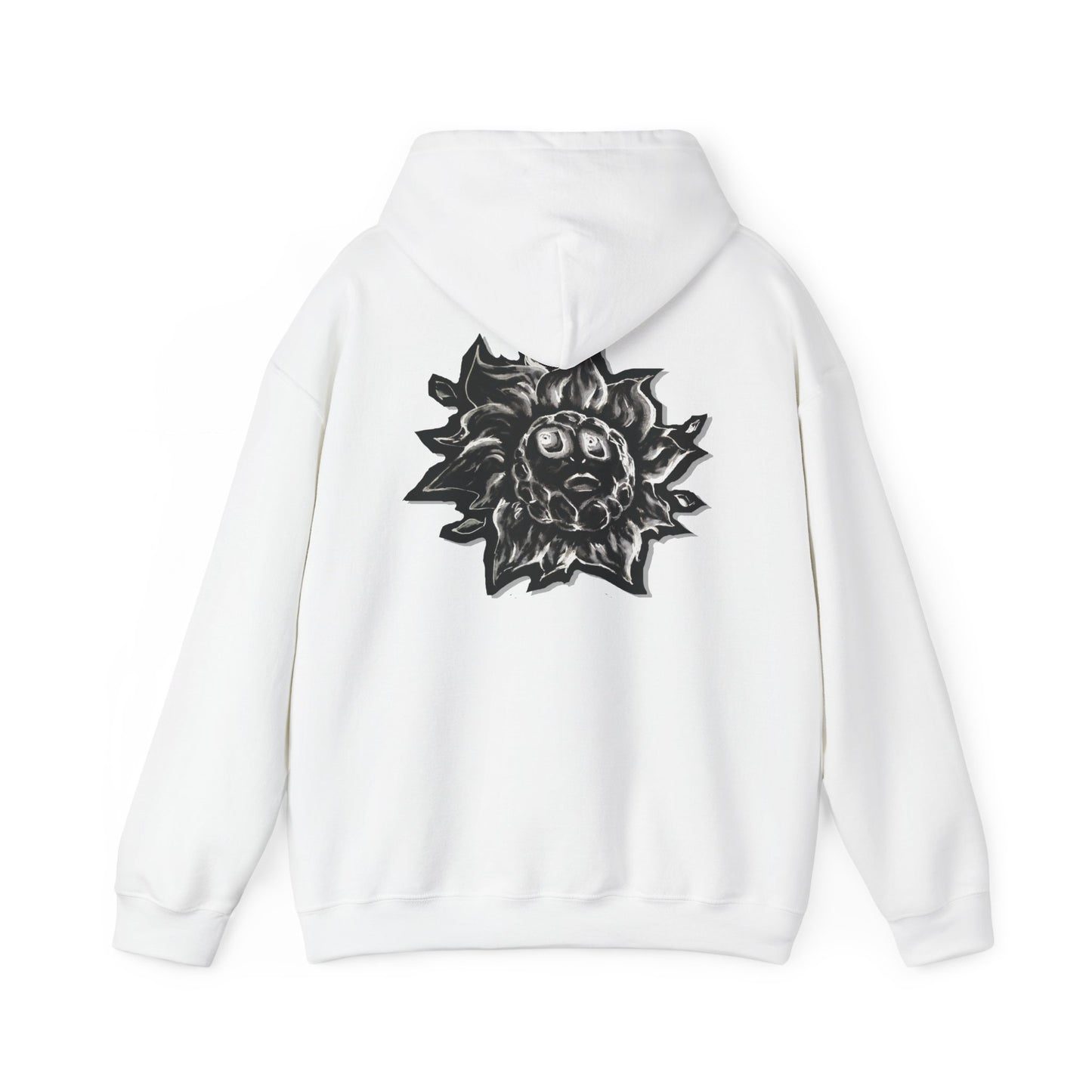 Sun Flower Basic Hooded Sweatshirt