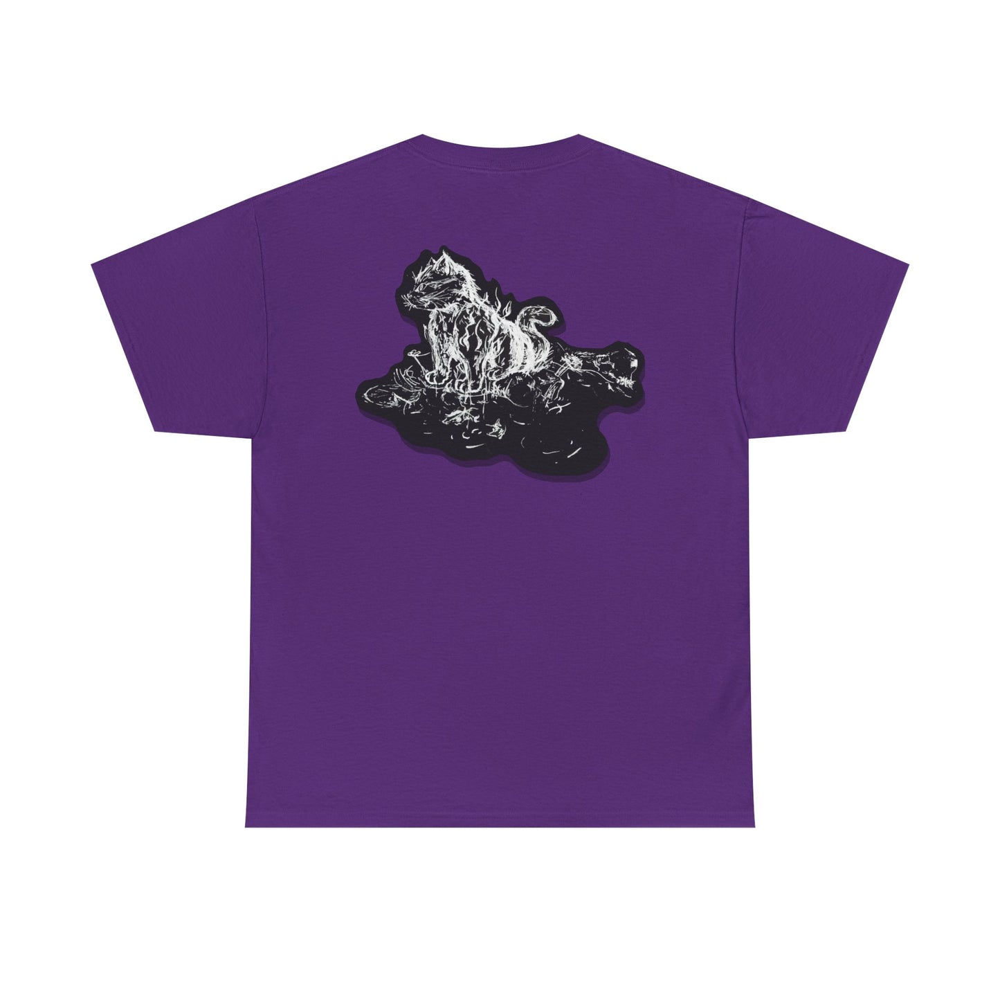 Cat Flames LaRose Style Tee