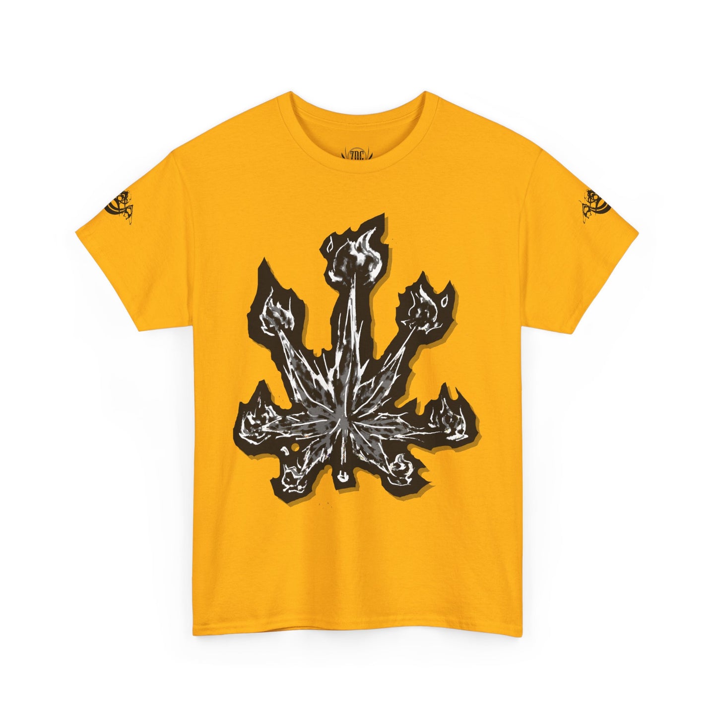 Burning Kush Abstract Tee