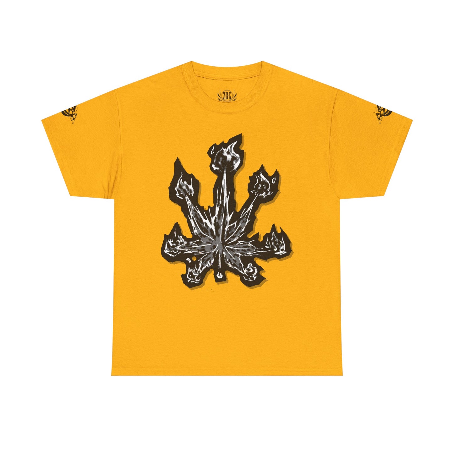 Burning Kush Abstract Tee