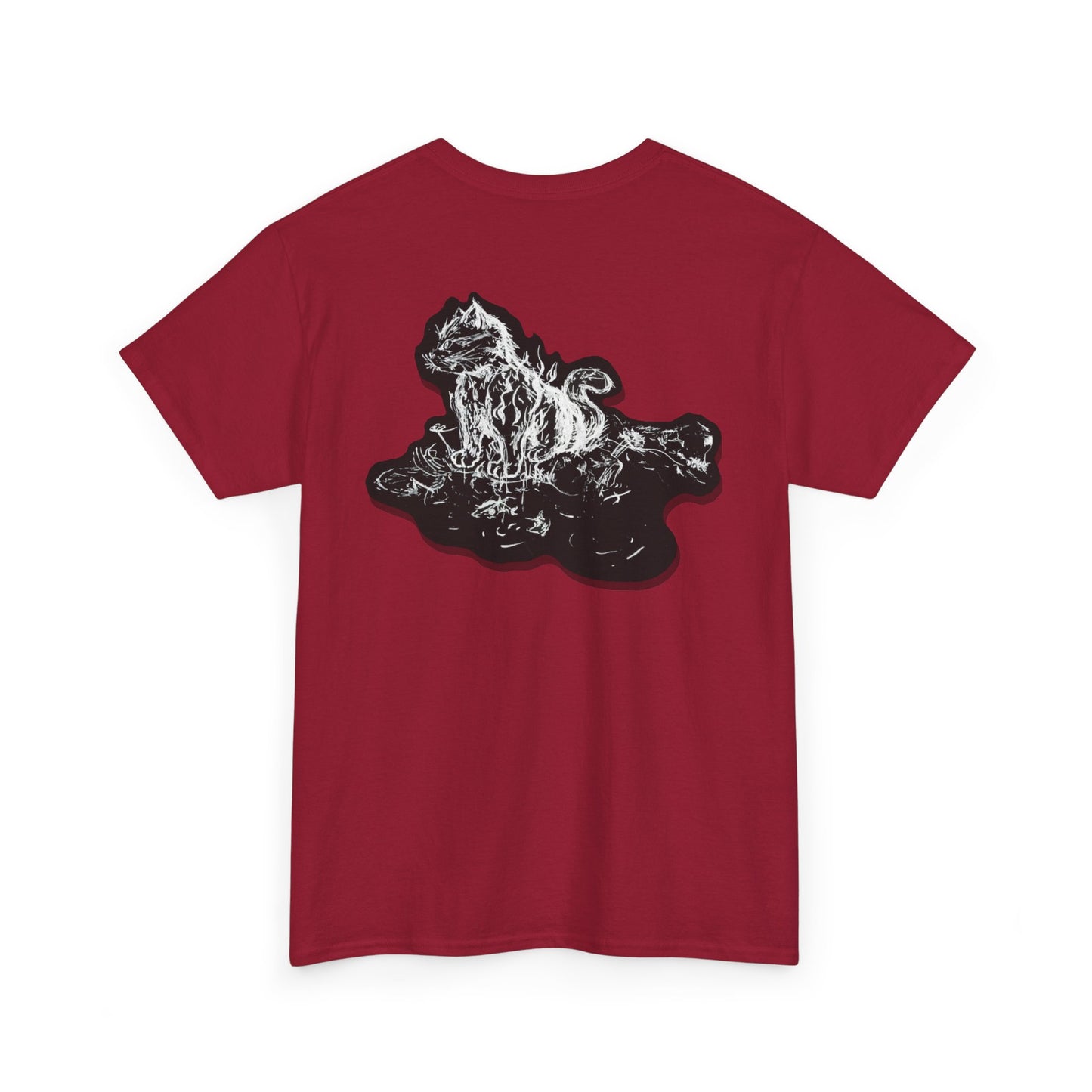 Cat Flames LaRose Style Tee