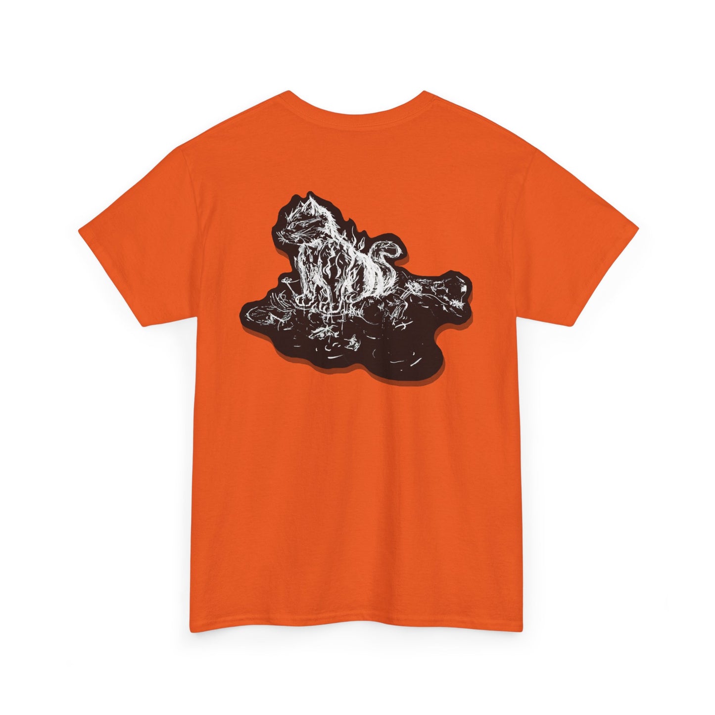 Cat Flames LaRose Style Tee