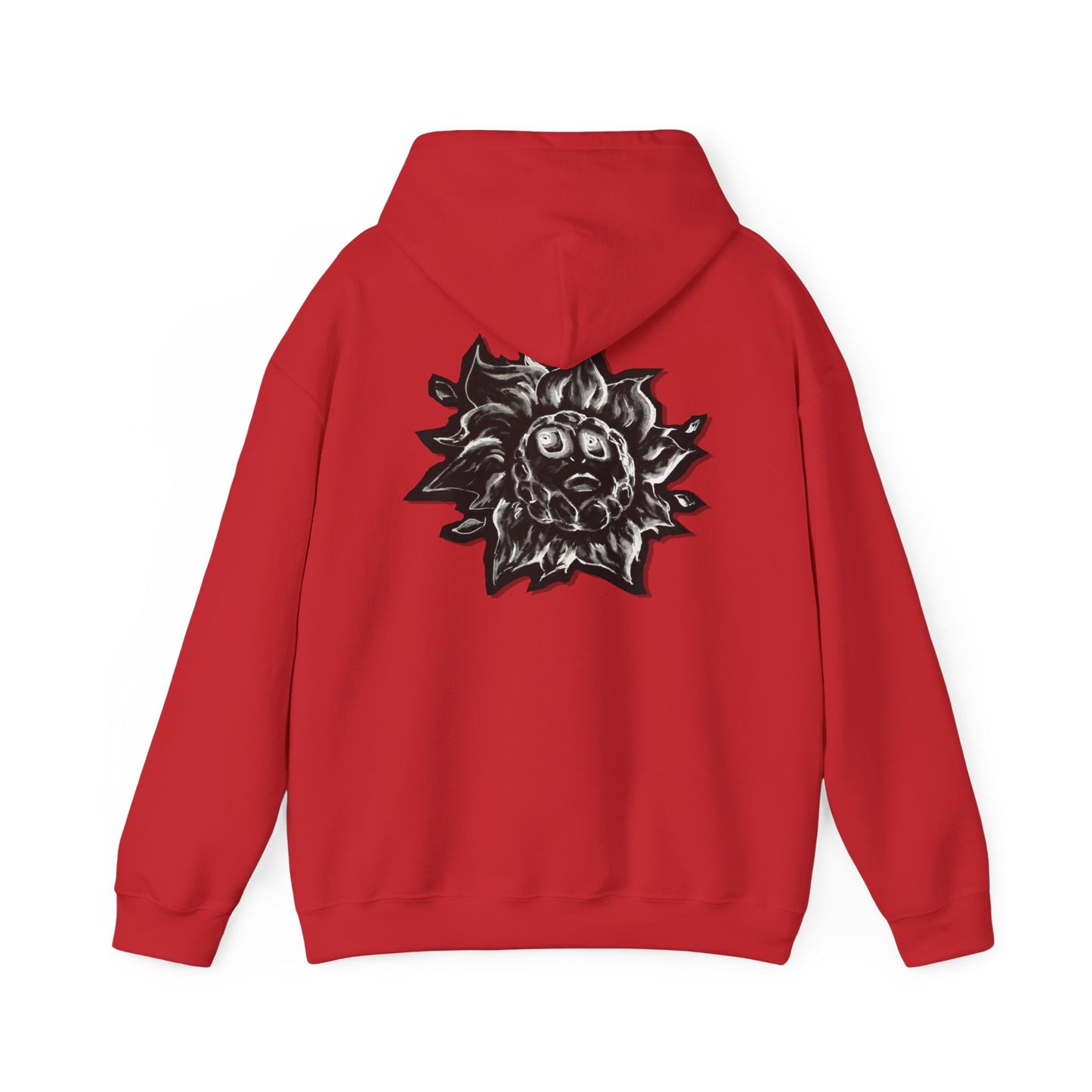 Sun Flower Basic Hooded Sweatshirt