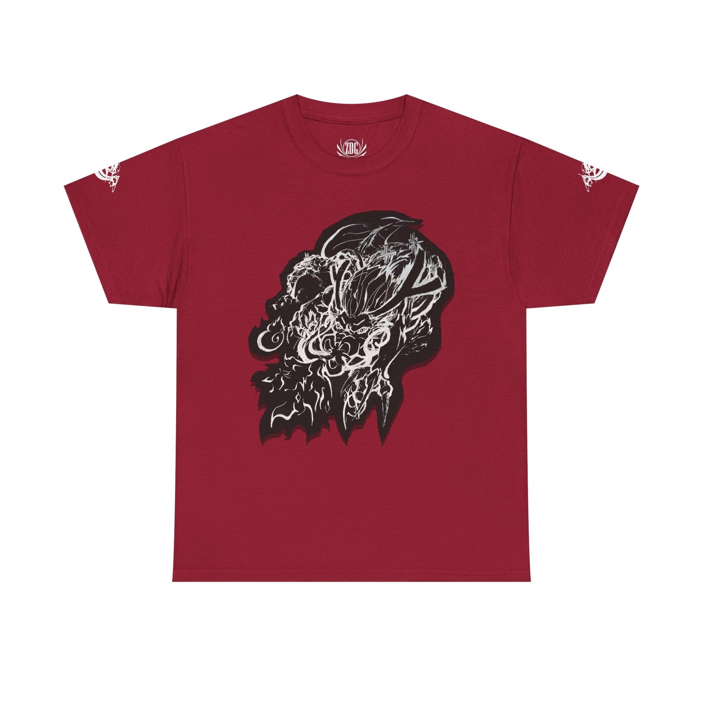 Dragon Flames Abstract Tee