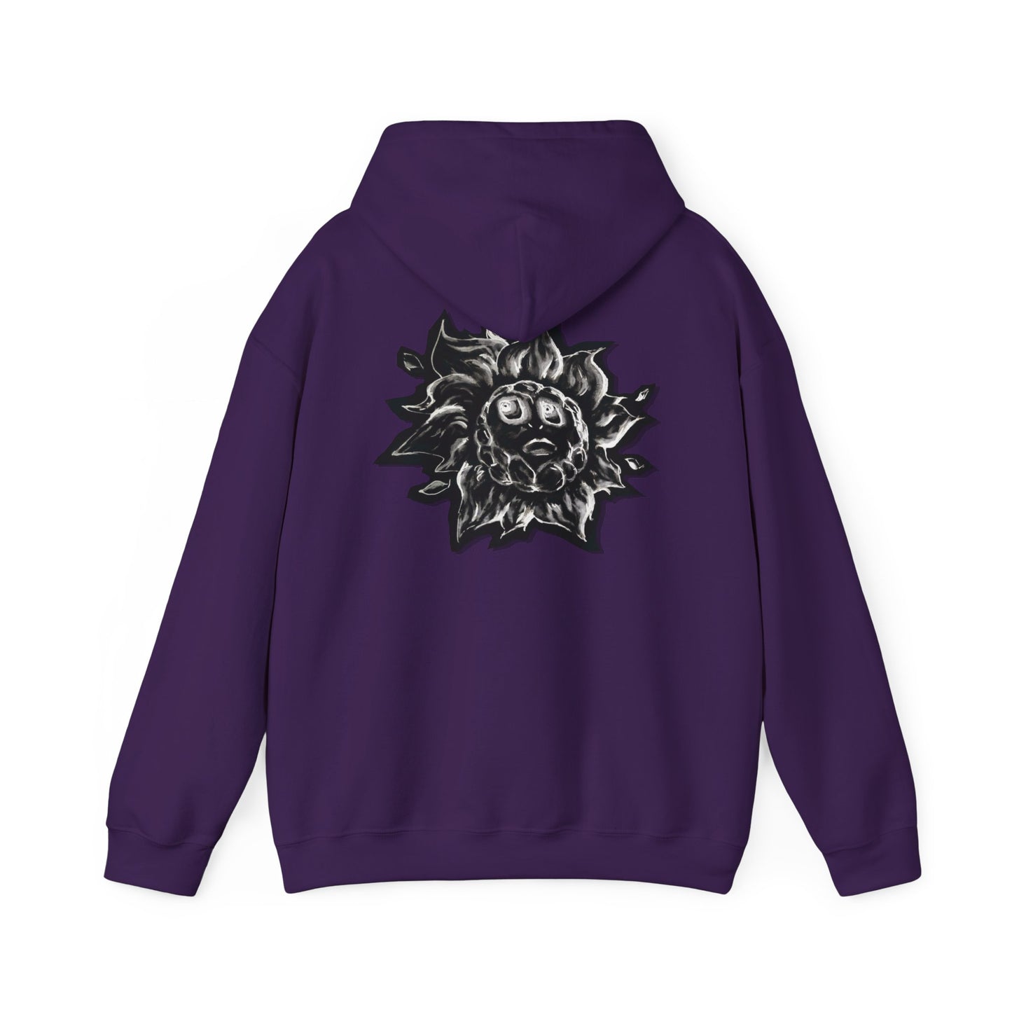 Sun Flower Basic Hooded Sweatshirt