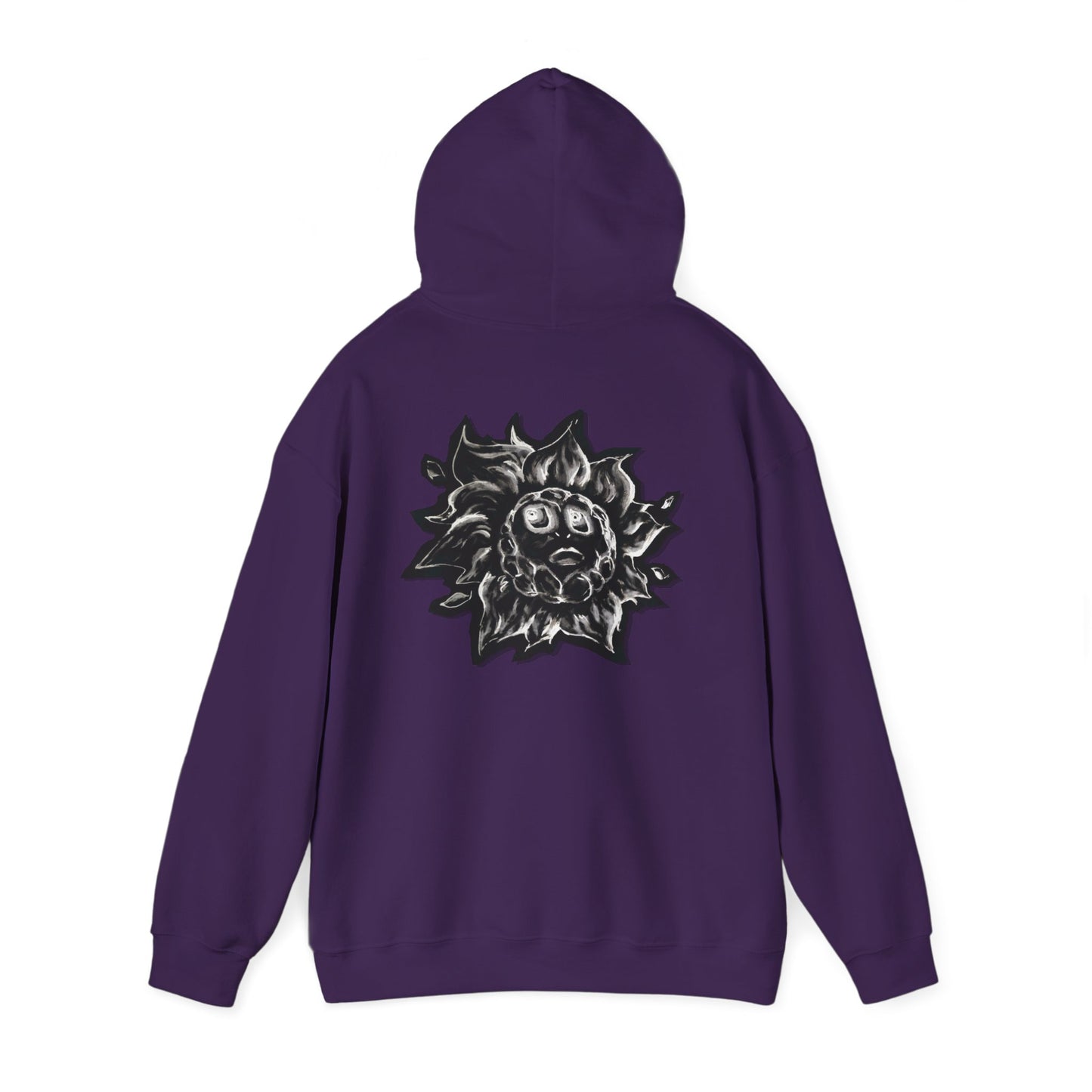 Sun Flower Basic Hooded Sweatshirt