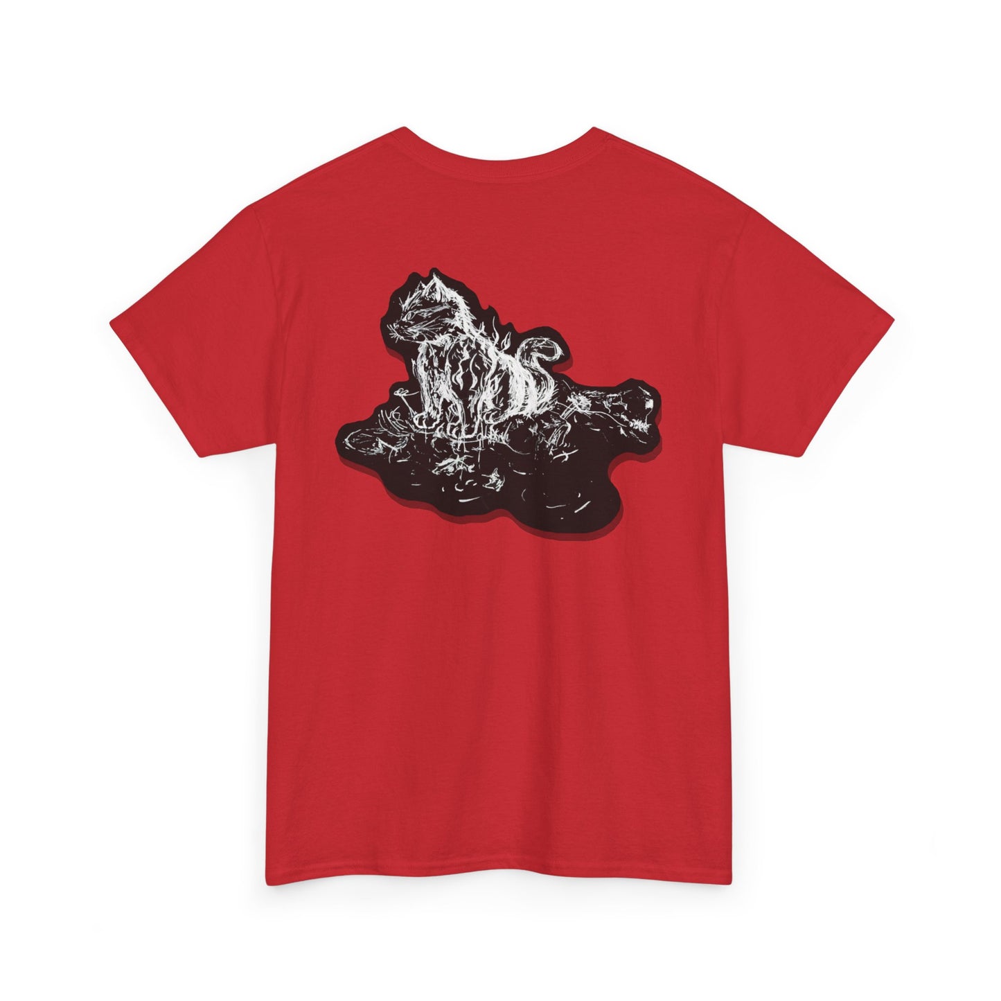 Cat Flames LaRose Style Tee