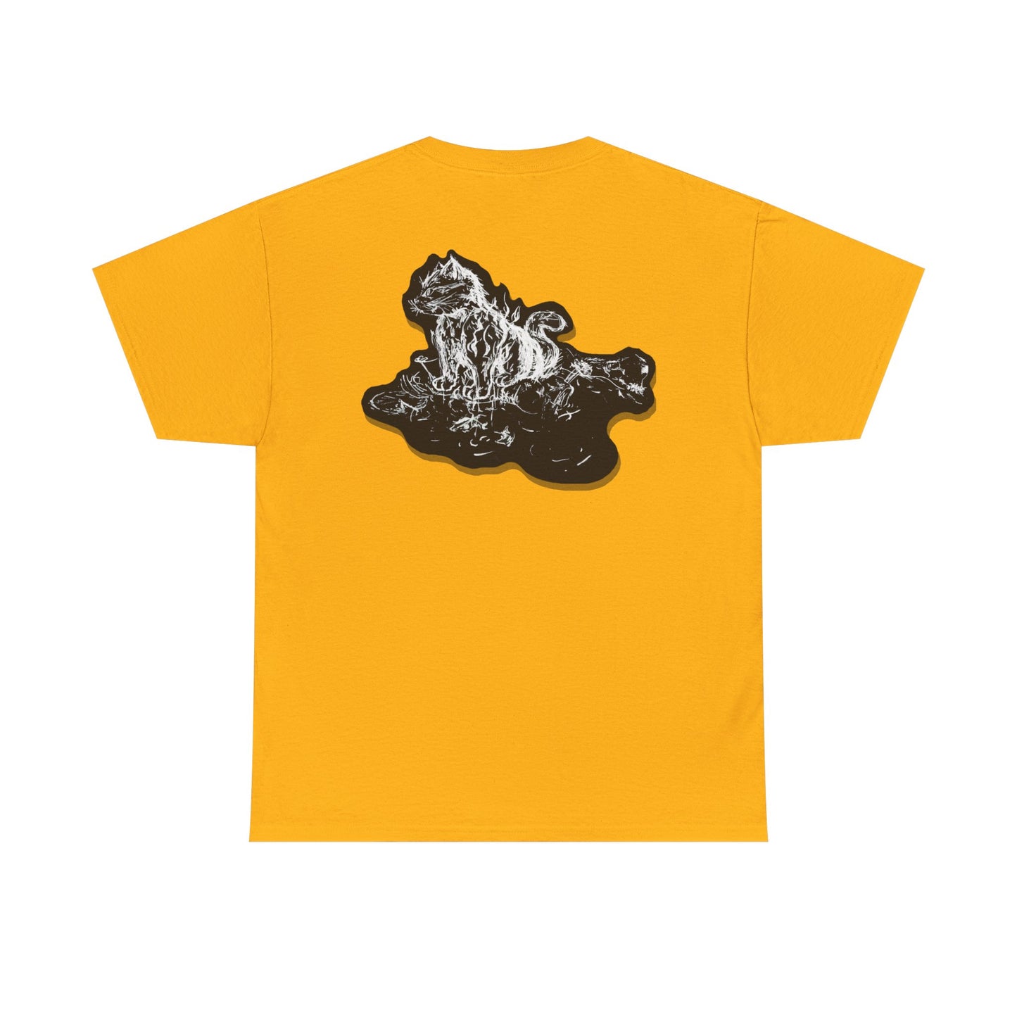 Cat Flames LaRose Style Tee
