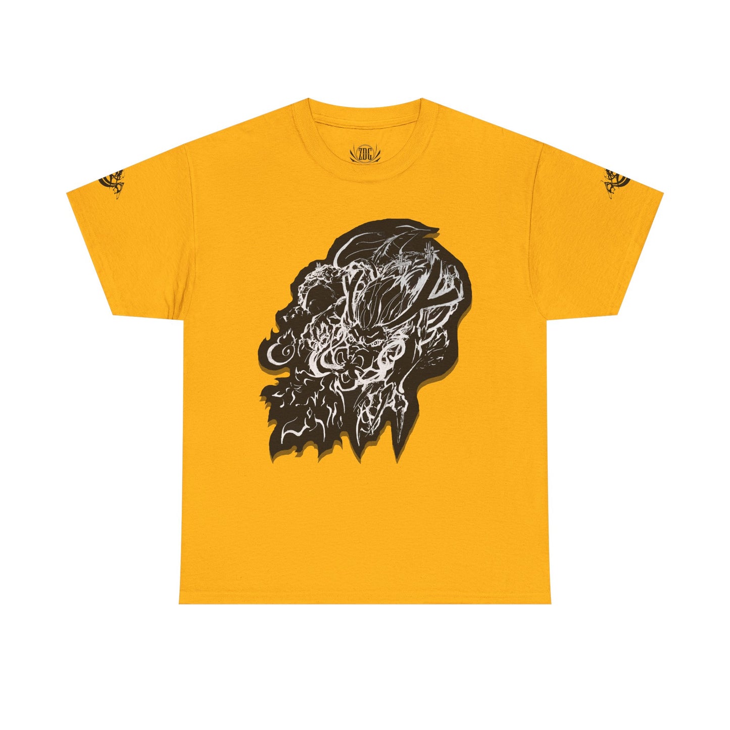 Dragon Flames Abstract Tee