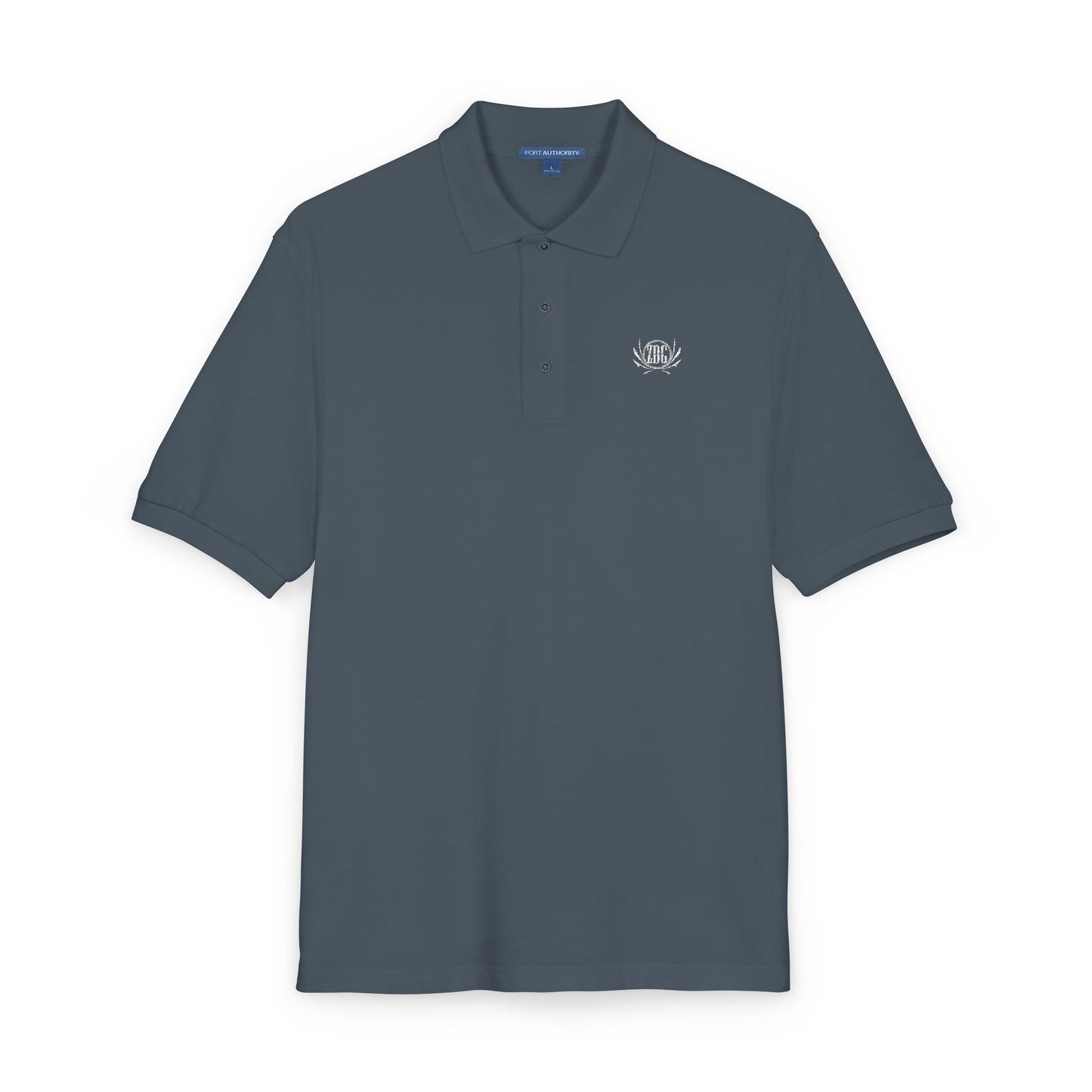 Men's Embroidered ZDG Polo Shirt (Dark)