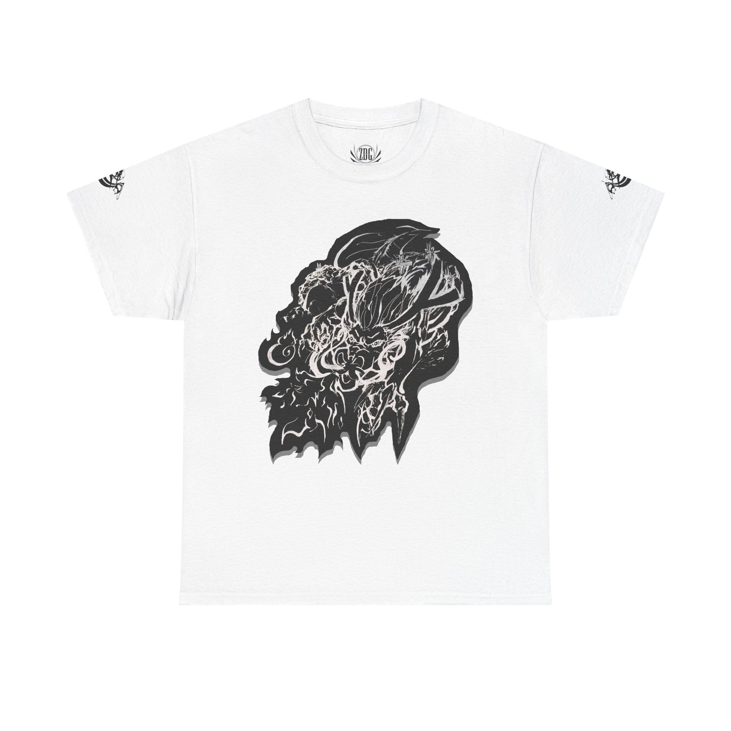 Dragon Flames Abstract Tee